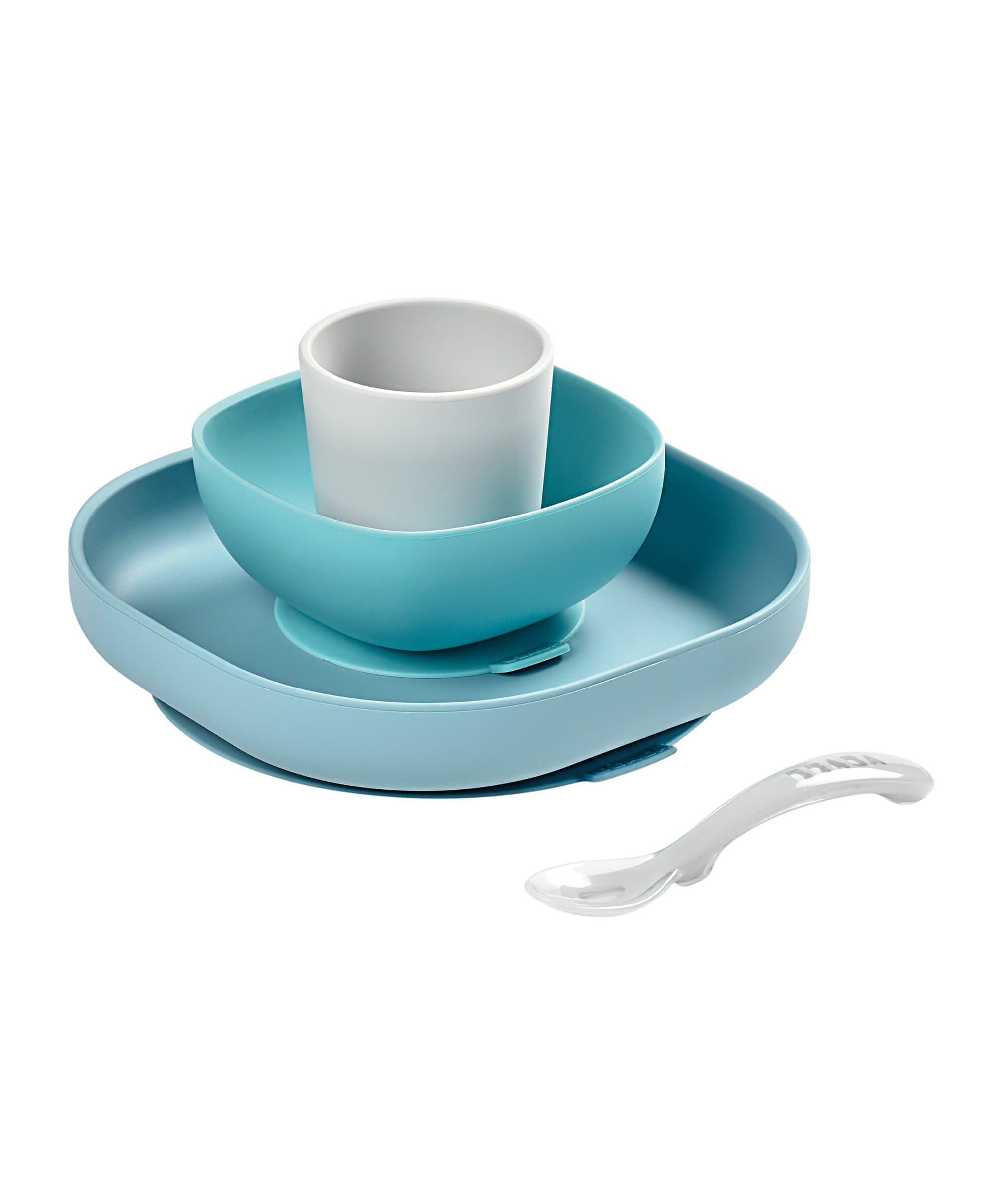 Beaba Silicone Meal Set (4 pk) - Jungle Mist