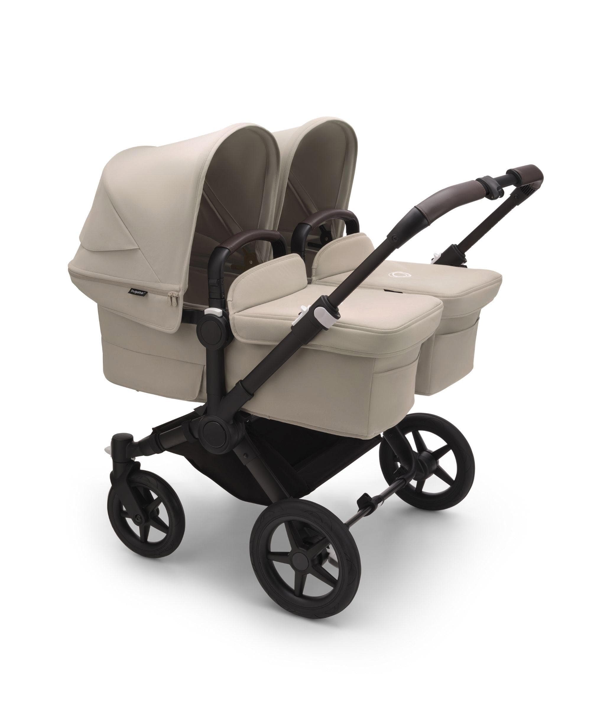 Bugaboo Donkey 5 Twin Pushchair & Carrycot with Extension Set - Desert Taupe