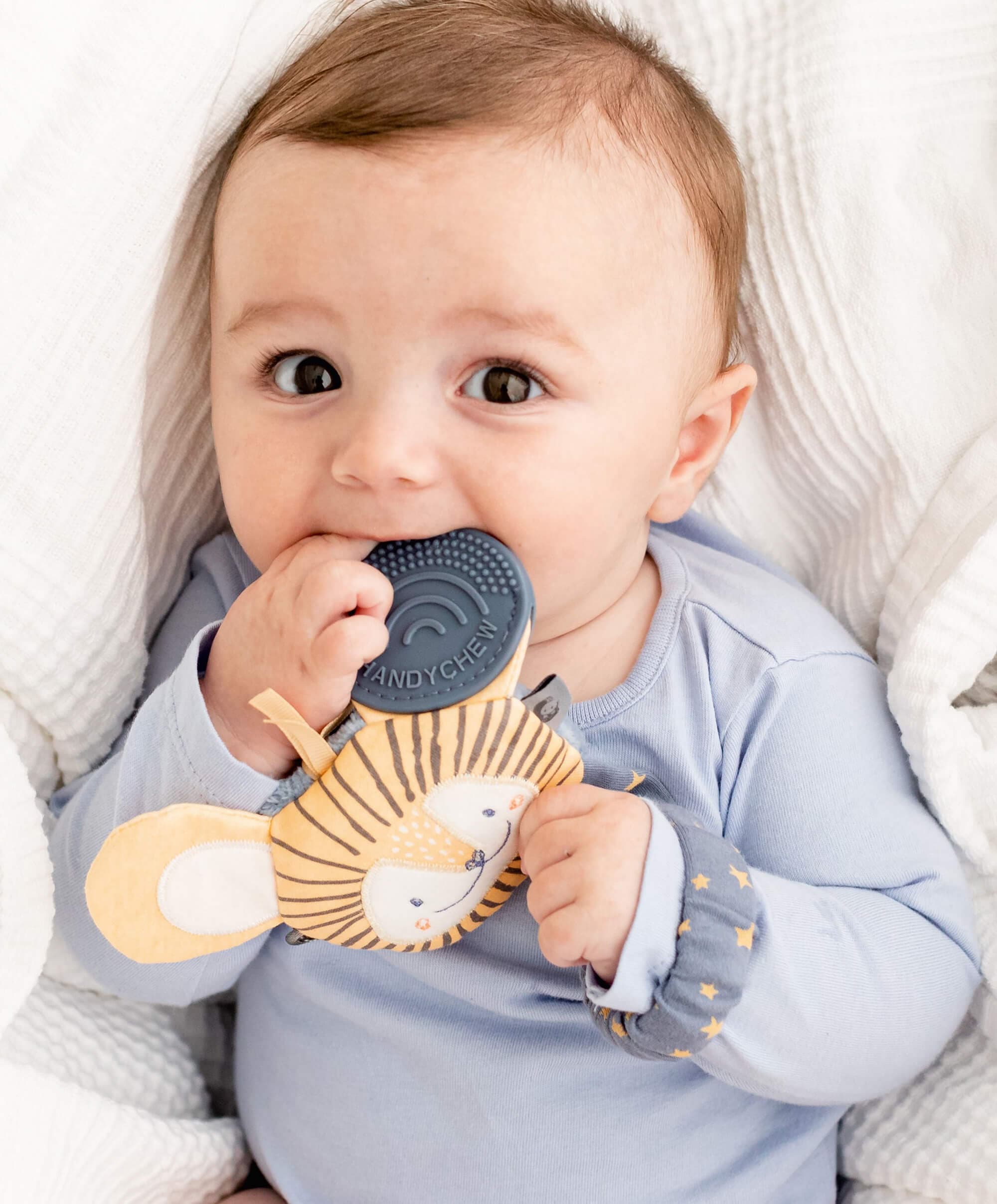 Cheeky Chompers Bertie the Lion Sensory Teething Toy