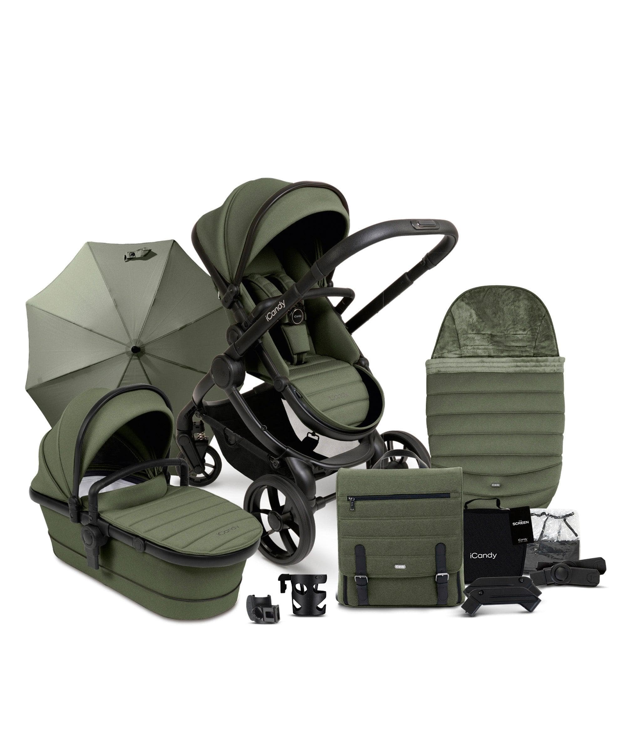 iCandy Peach 7 Pushchair Bundle - Ivy