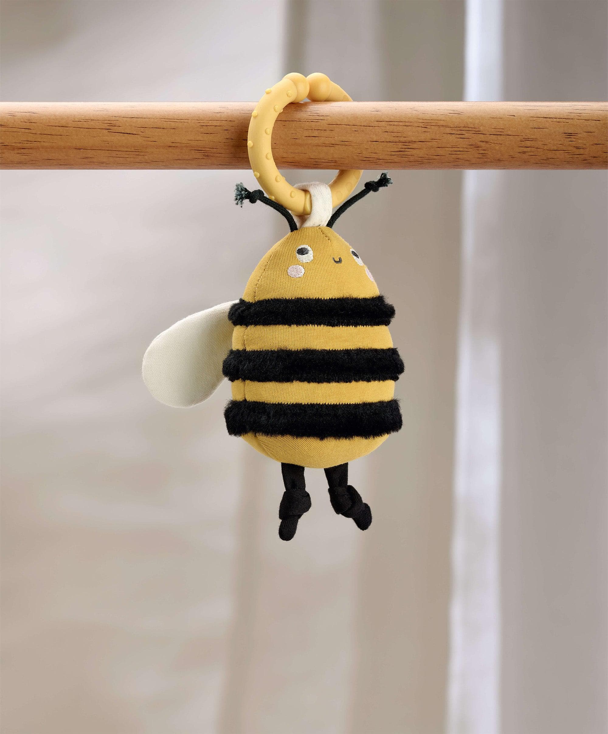 Grateful Garden Multi Linkie Bee Teething Toy