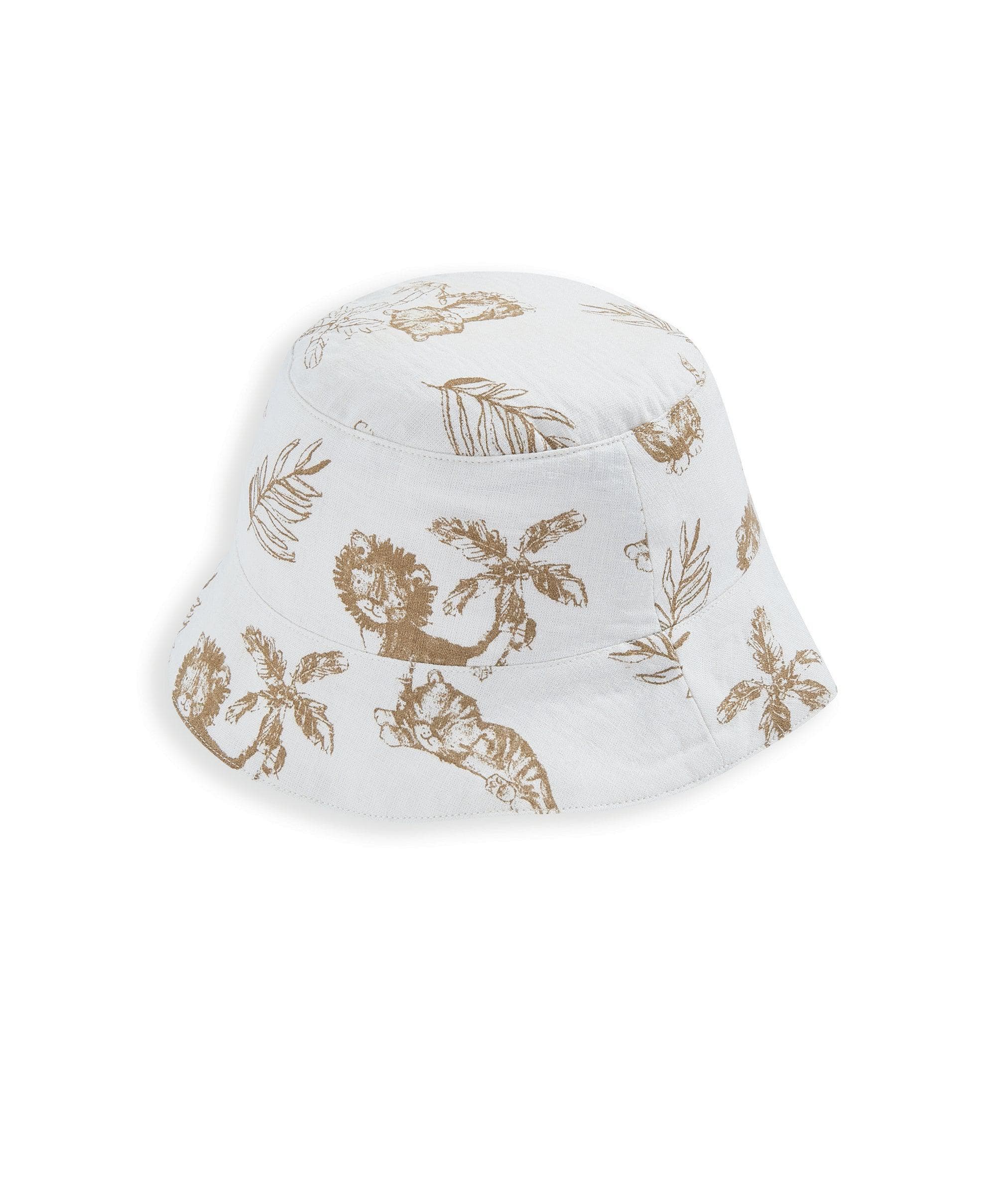 Jungle Linen Sun Hat