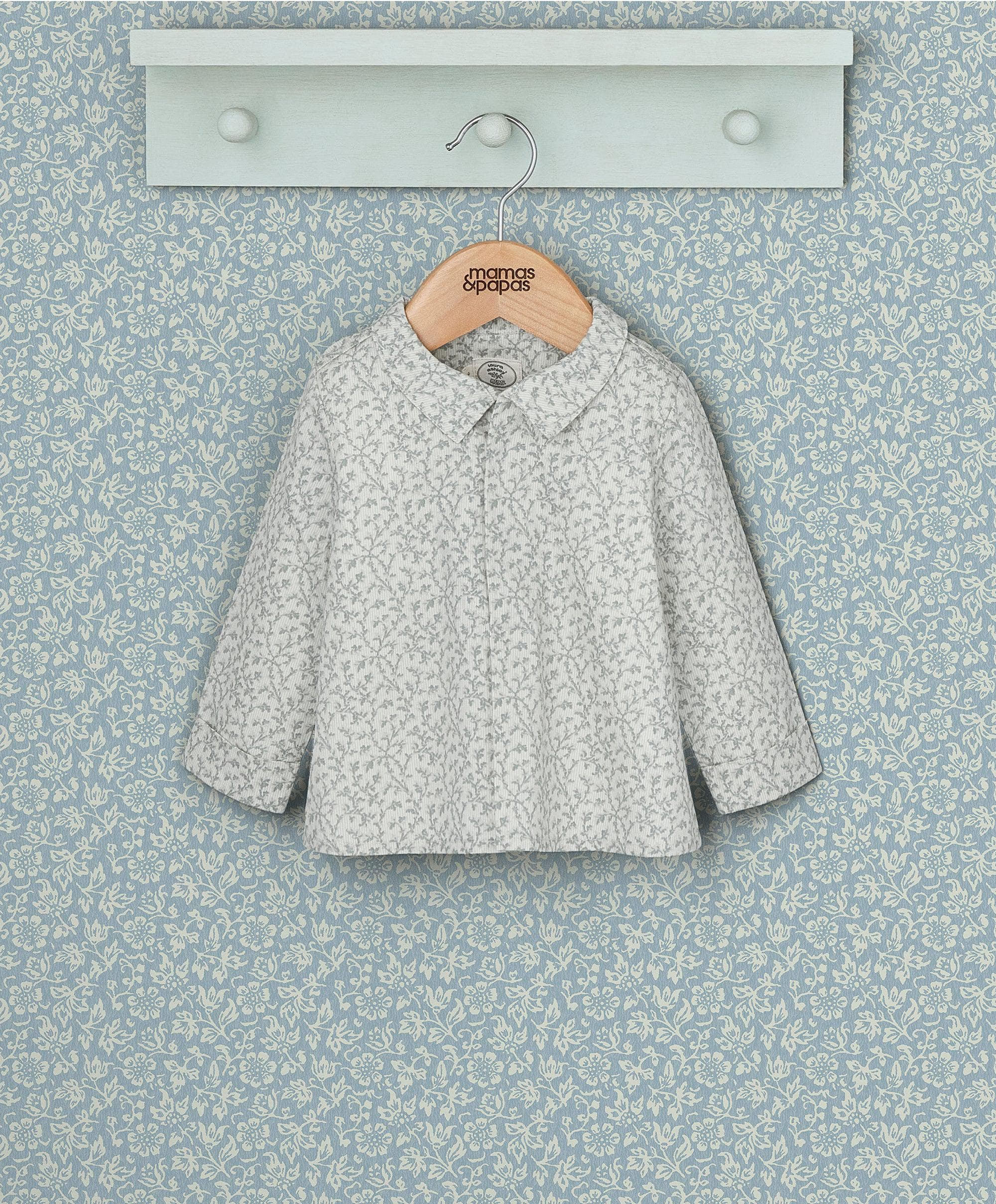 Laura Ashley Leaf Print Shirt