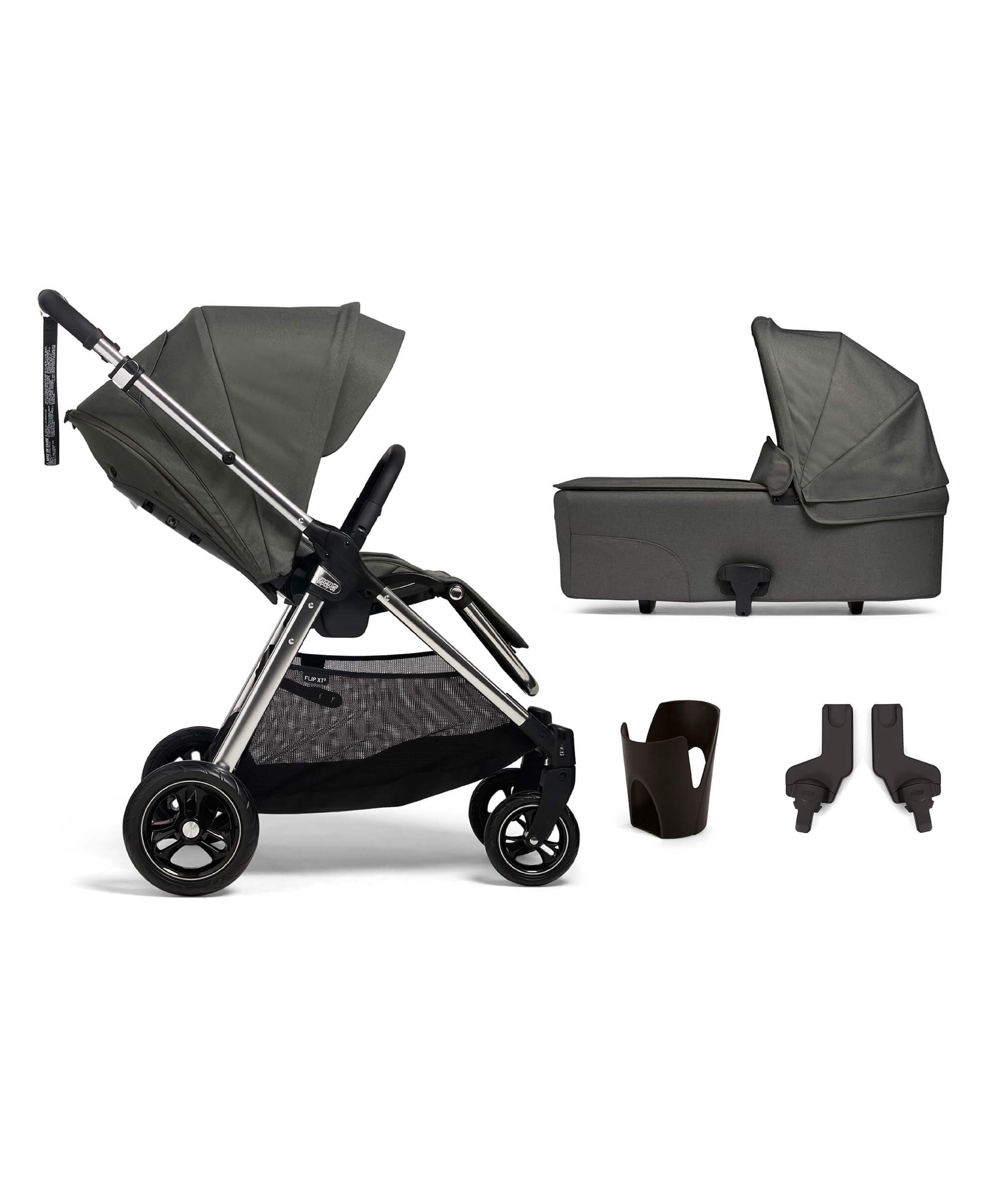 Flip XT³ Pushchair Starter Bundle (4 Pieces) - Harbour Grey