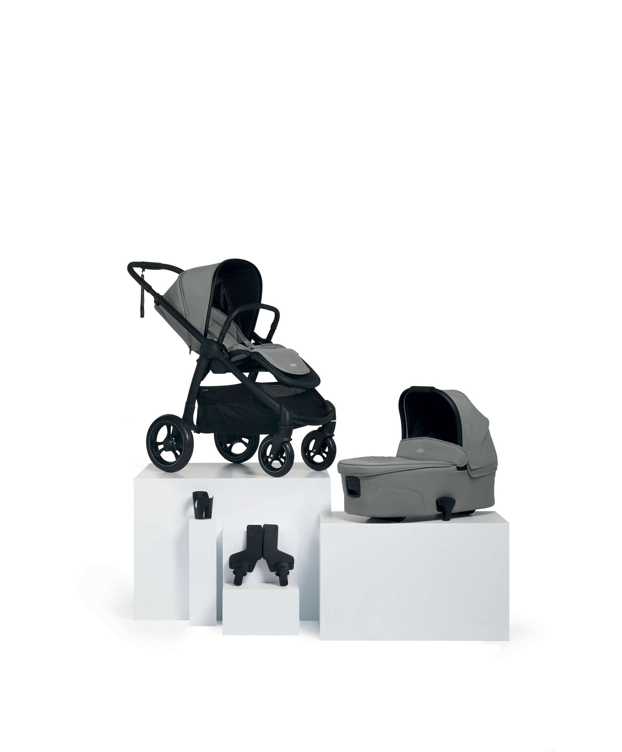 Ocarro Pushchair Starter Bundle (4 Pieces) - Flint Grey