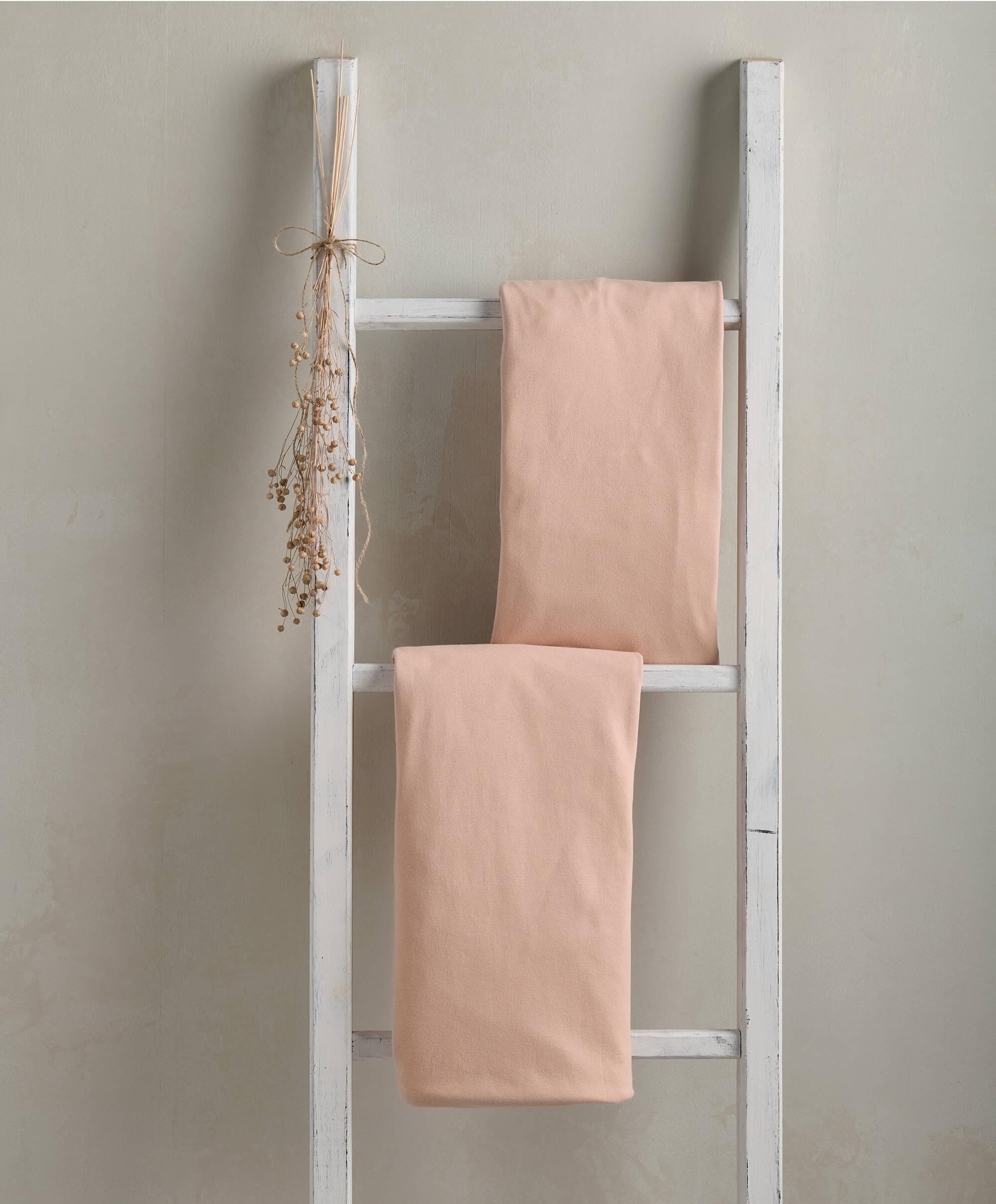 Cotton Essentials Cotbed Fitted Sheets (2 pack) - Terracotta