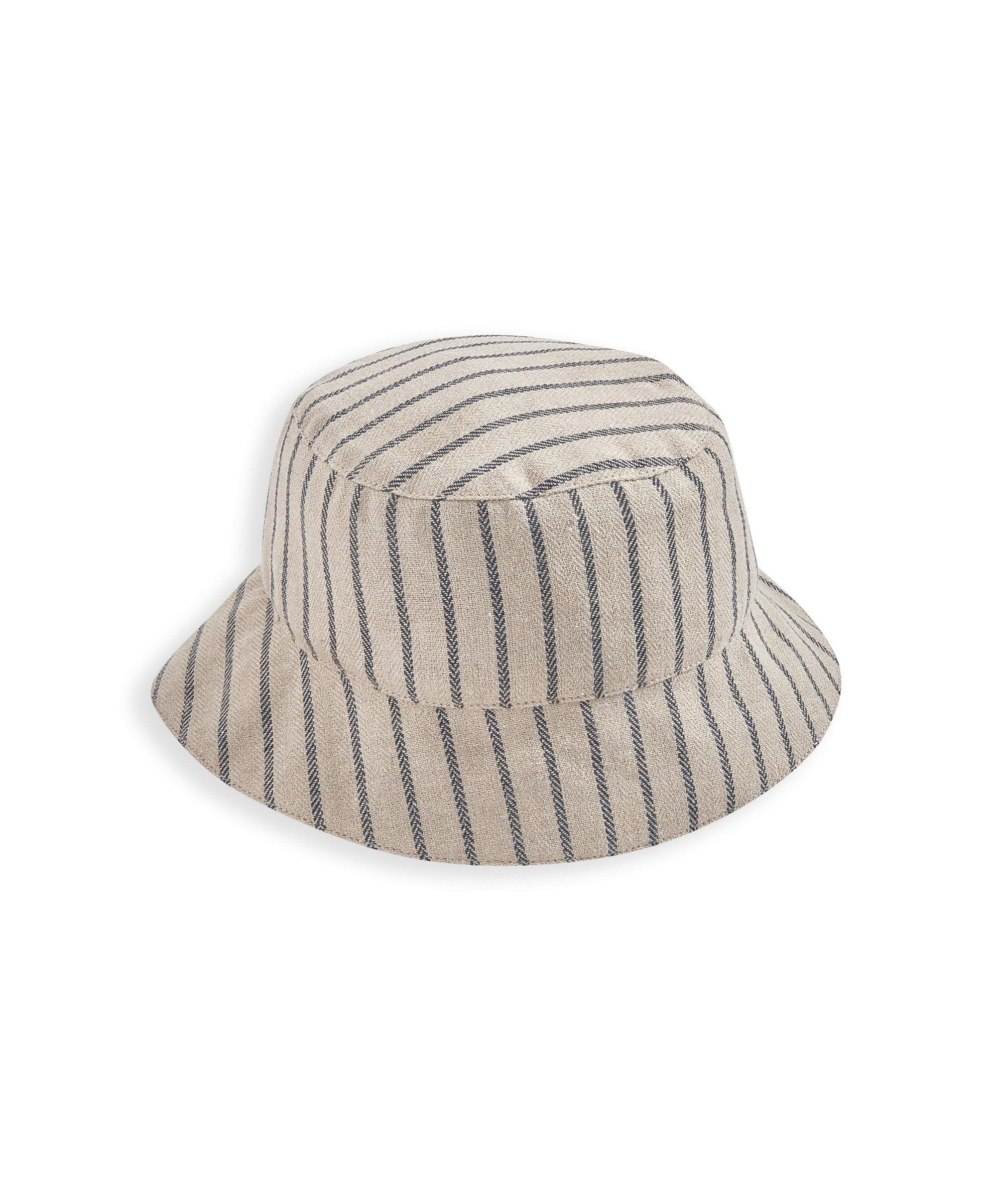 Stripe & Chambray Bucket Hat