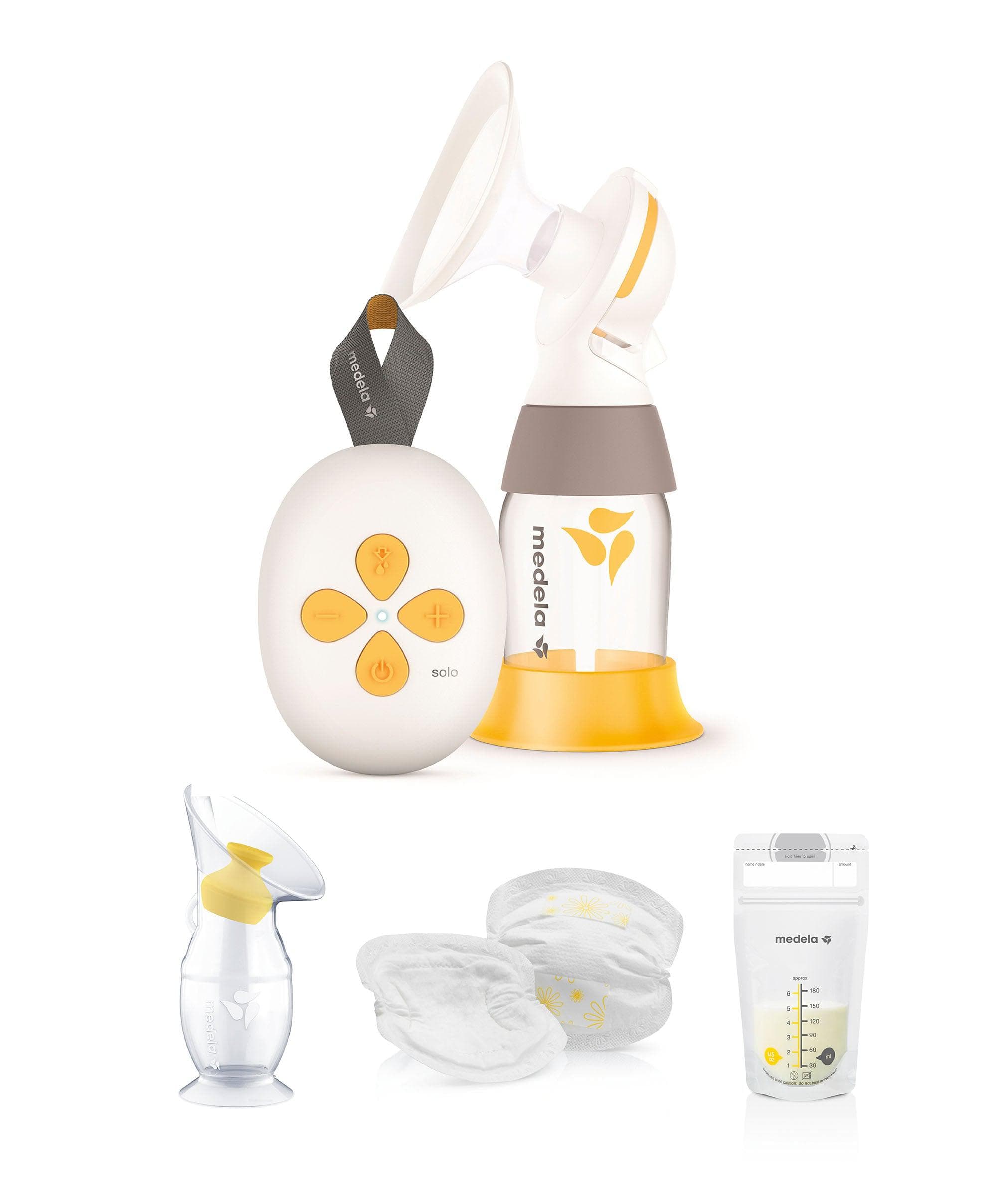 Medela Single Electric Breast Pump Starter Bundle with Milk Collector