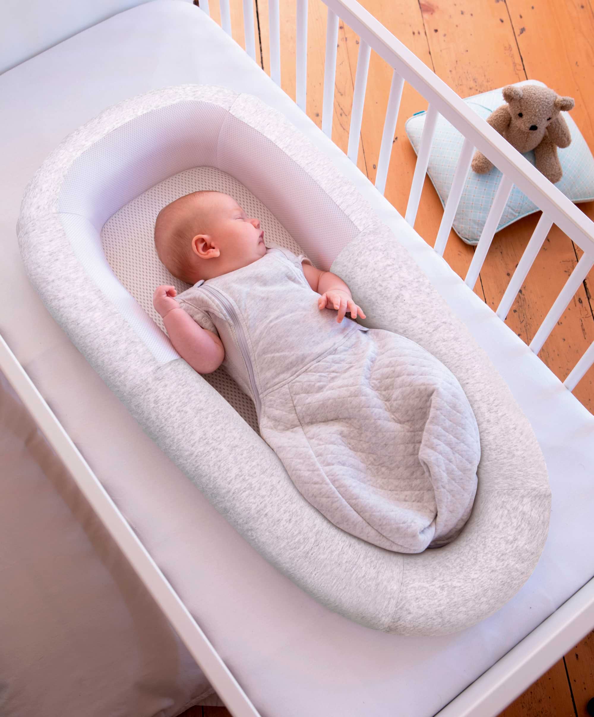 Purflo Sleep Tight Baby Bed - Grey