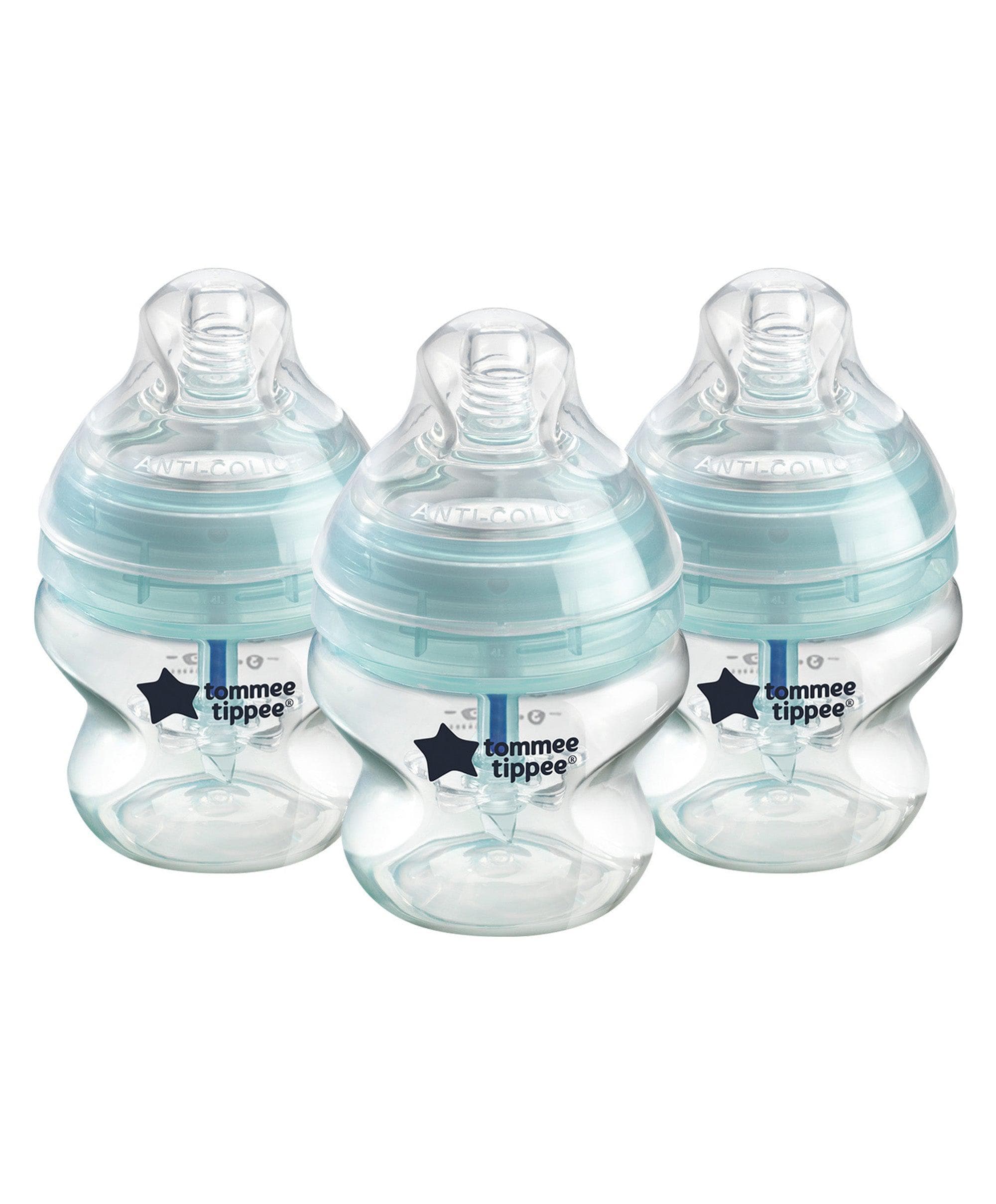 Tommee Tippee Advanced Anti-Colic Baby Bottles (Pack of 3) - 150ml