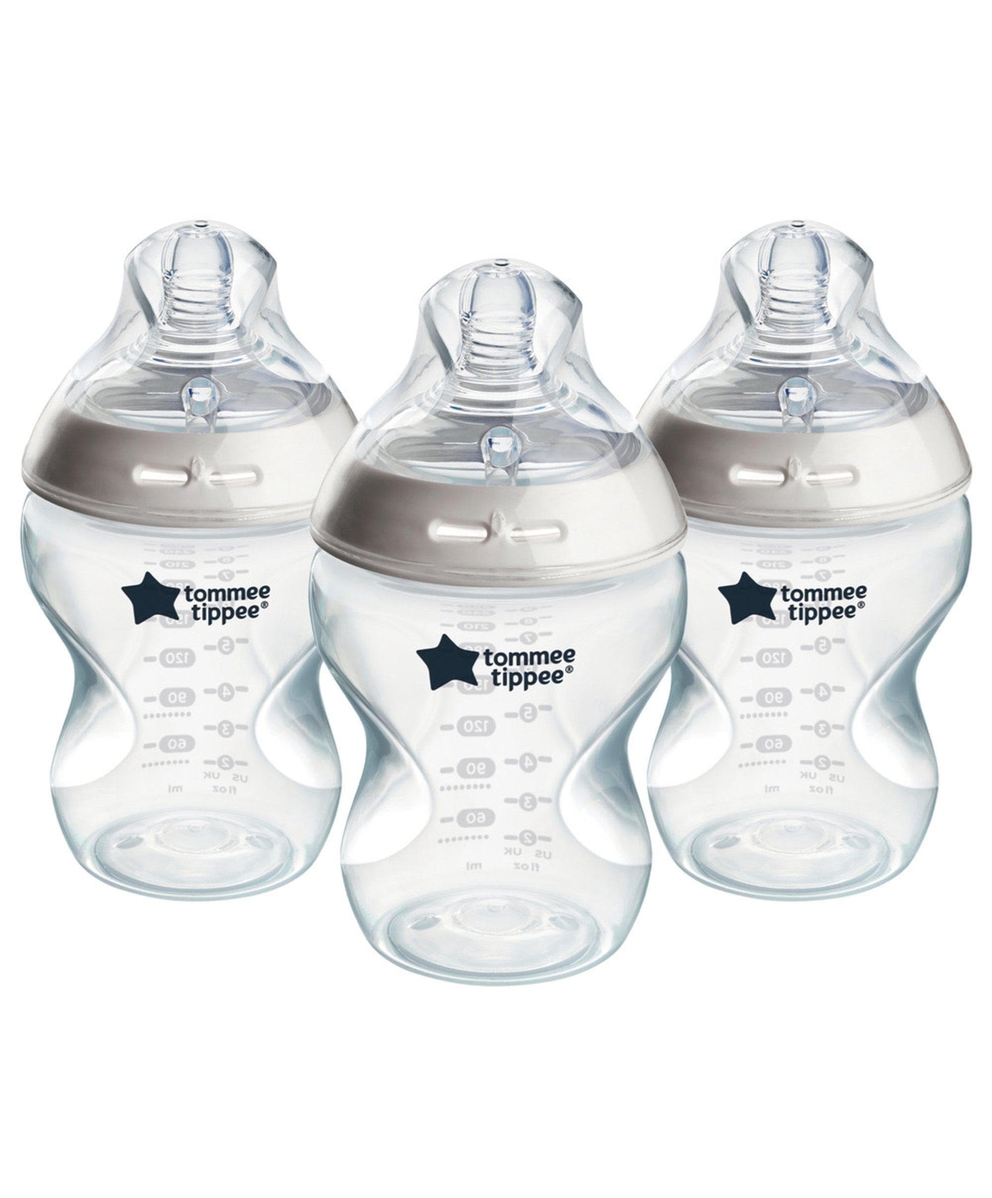 Tommee Tippee Natural Start Anti-Colic Baby Bottle (Pack of 3) - 260ml