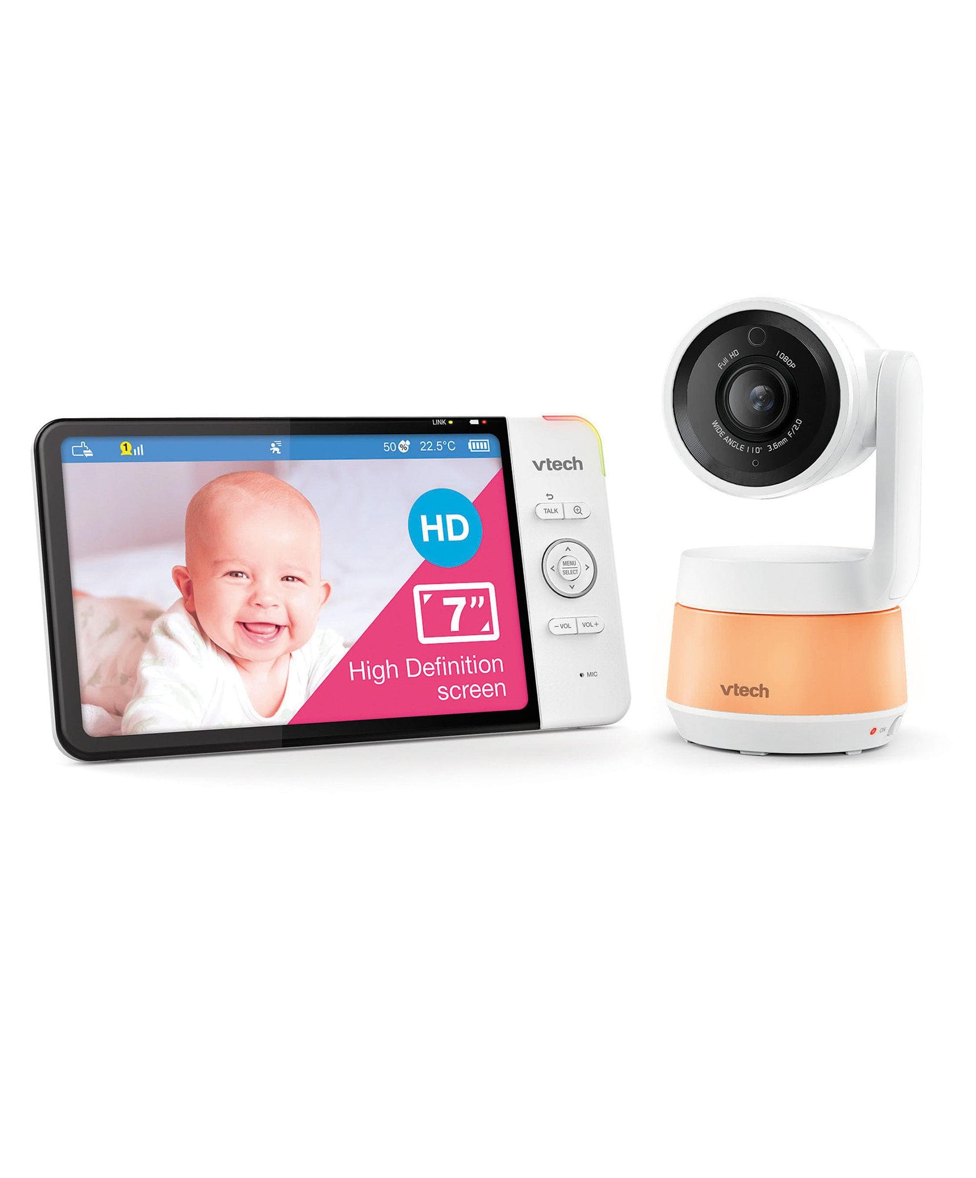 VTech RM7767HD Smart 7-inch Video Baby Monitor