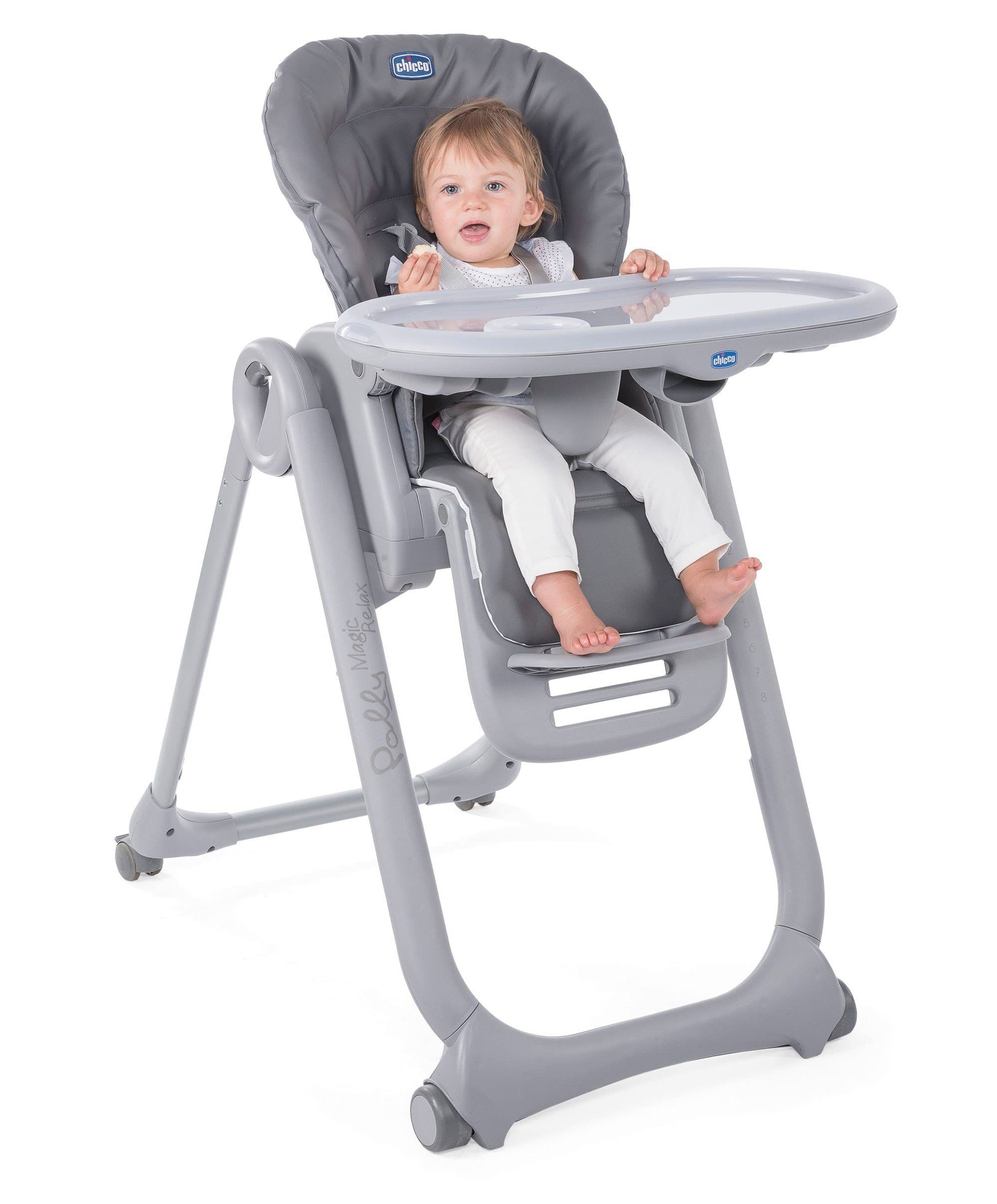 Стульчик Chicco Polly Magic Relax Graphite