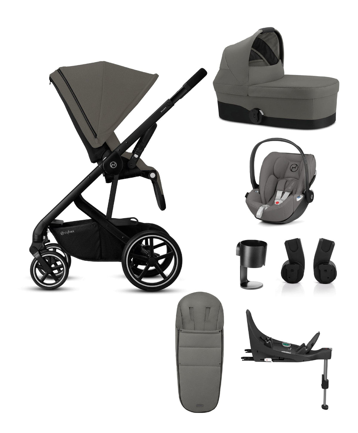 cybex black and rose gold