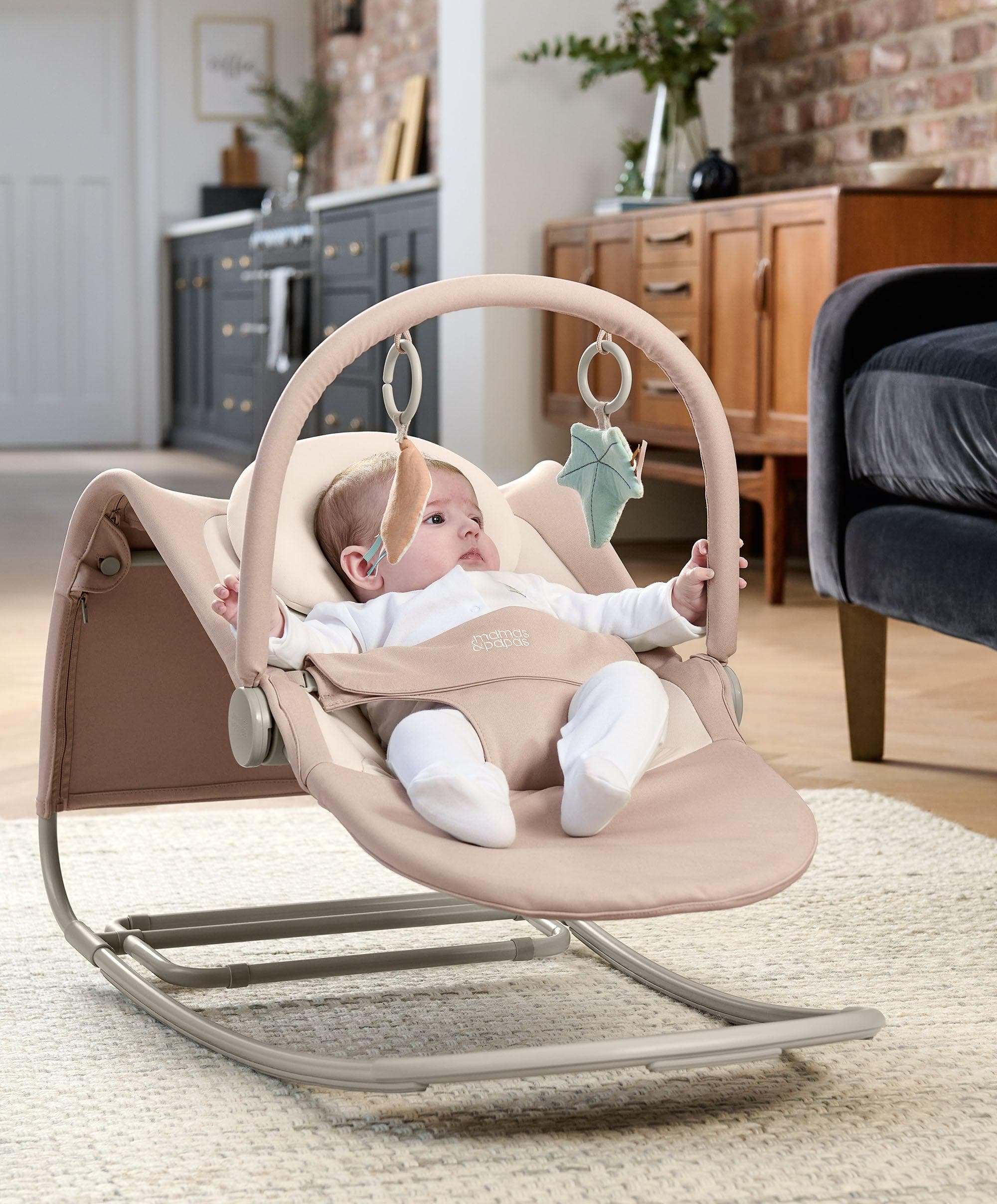 Tempo 3-in-1 Rocker/Bouncer - Blush