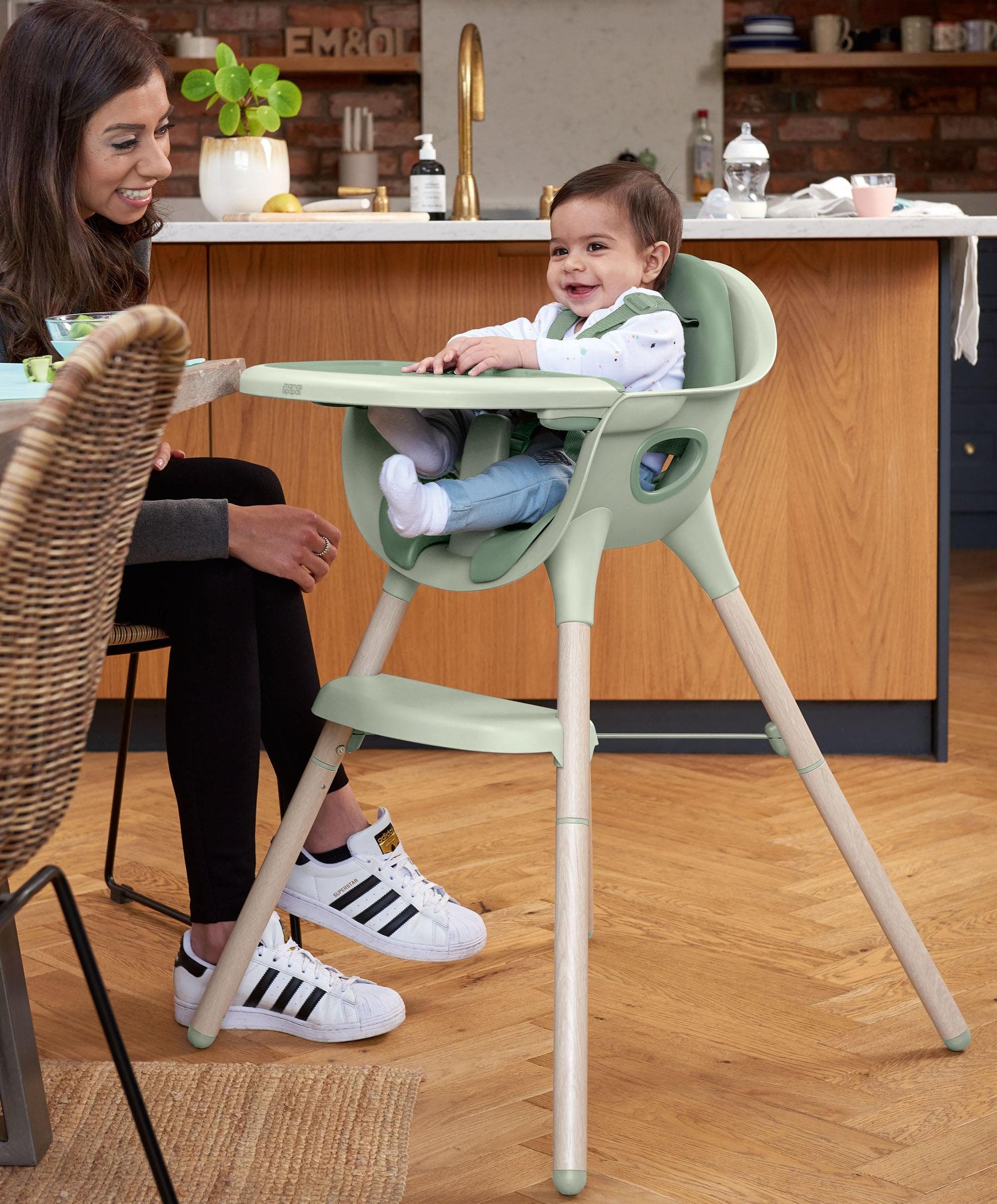 Juice Highchair - Eucalyptus