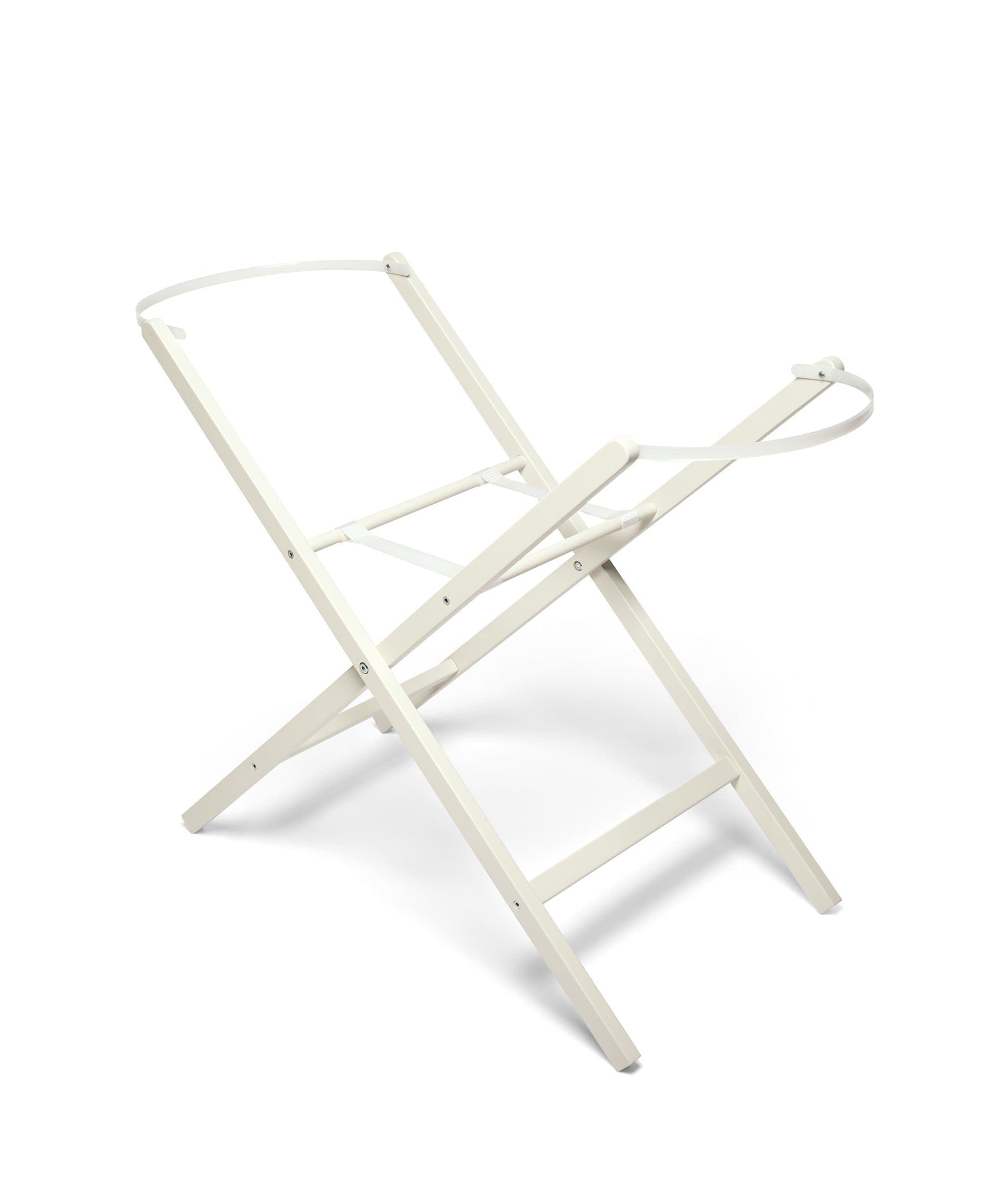 Classic Moses Basket Stand - Pure White