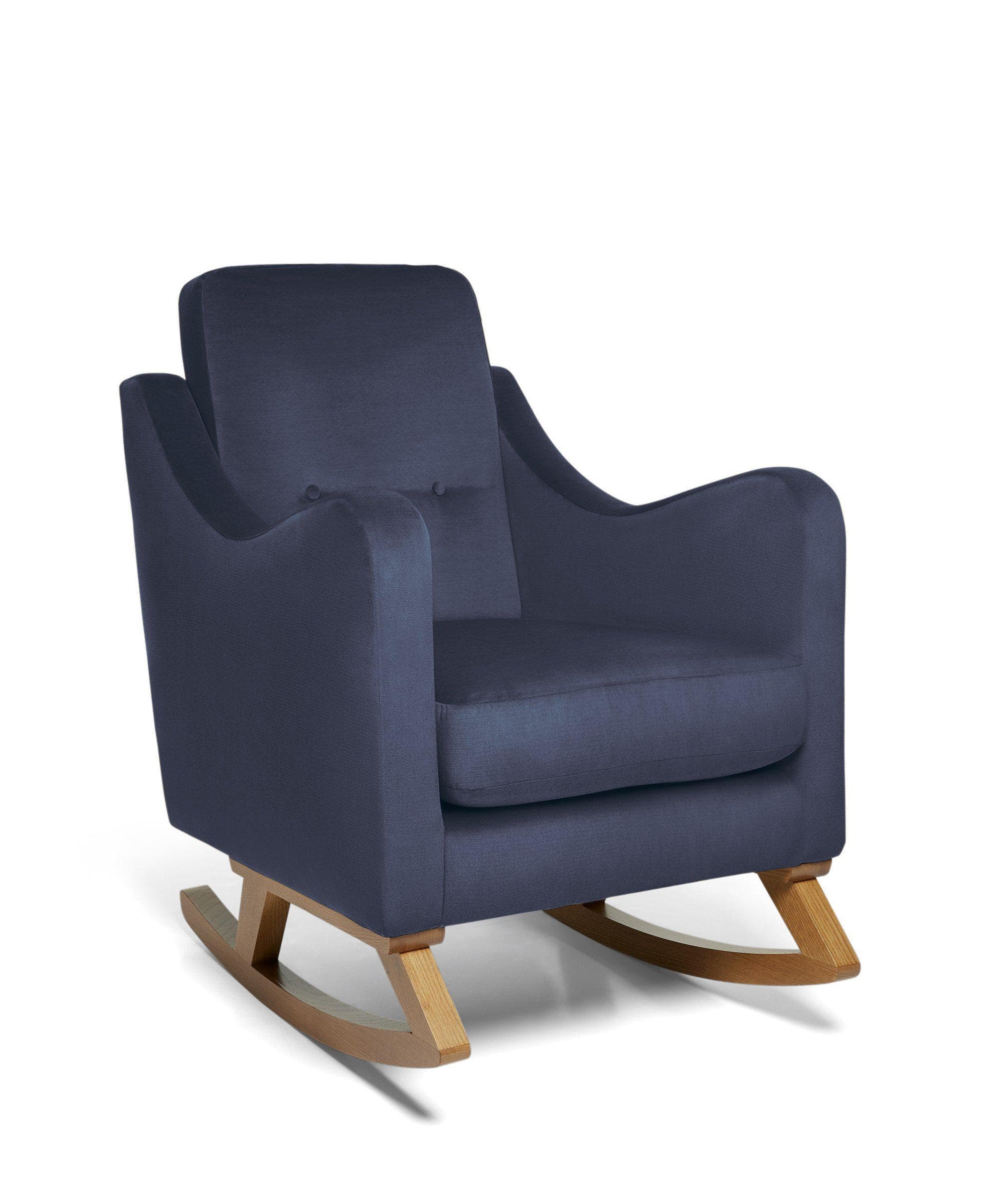 Bowdon Nursing Chair - Oak/Navy