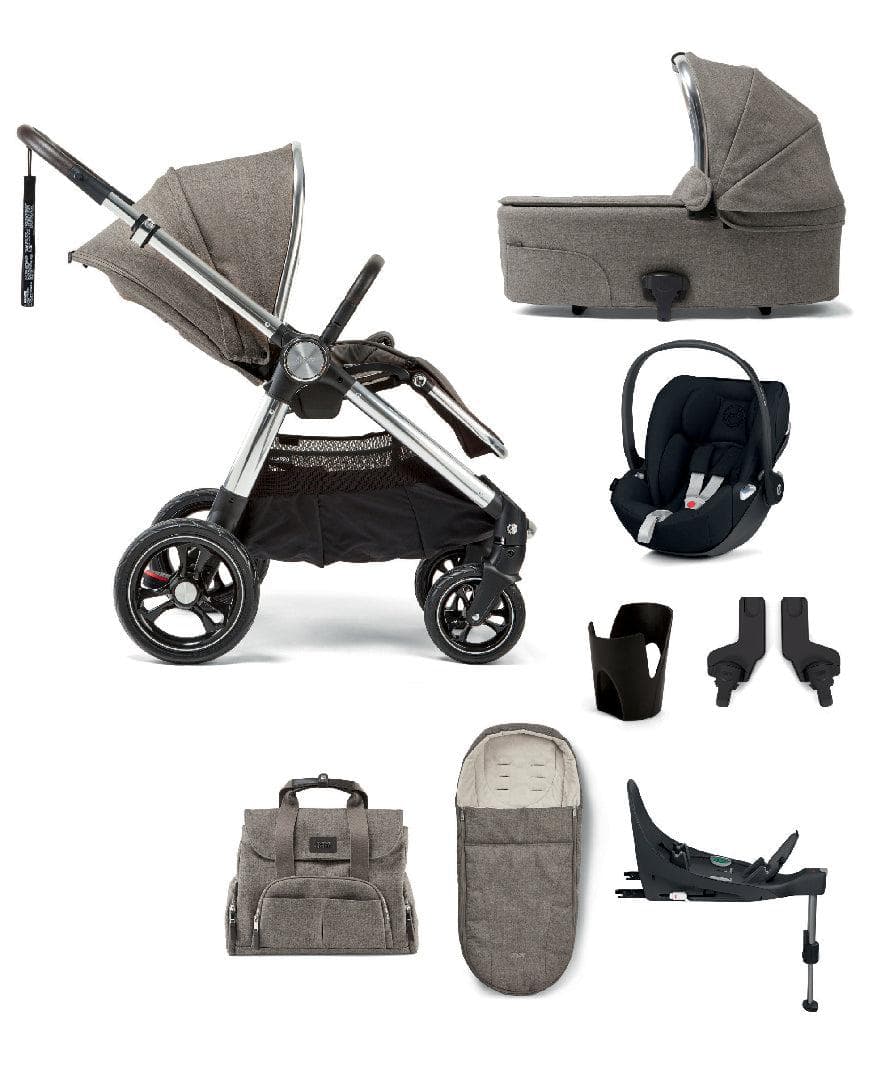 mamas and papas ocarro grey twill 8 piece