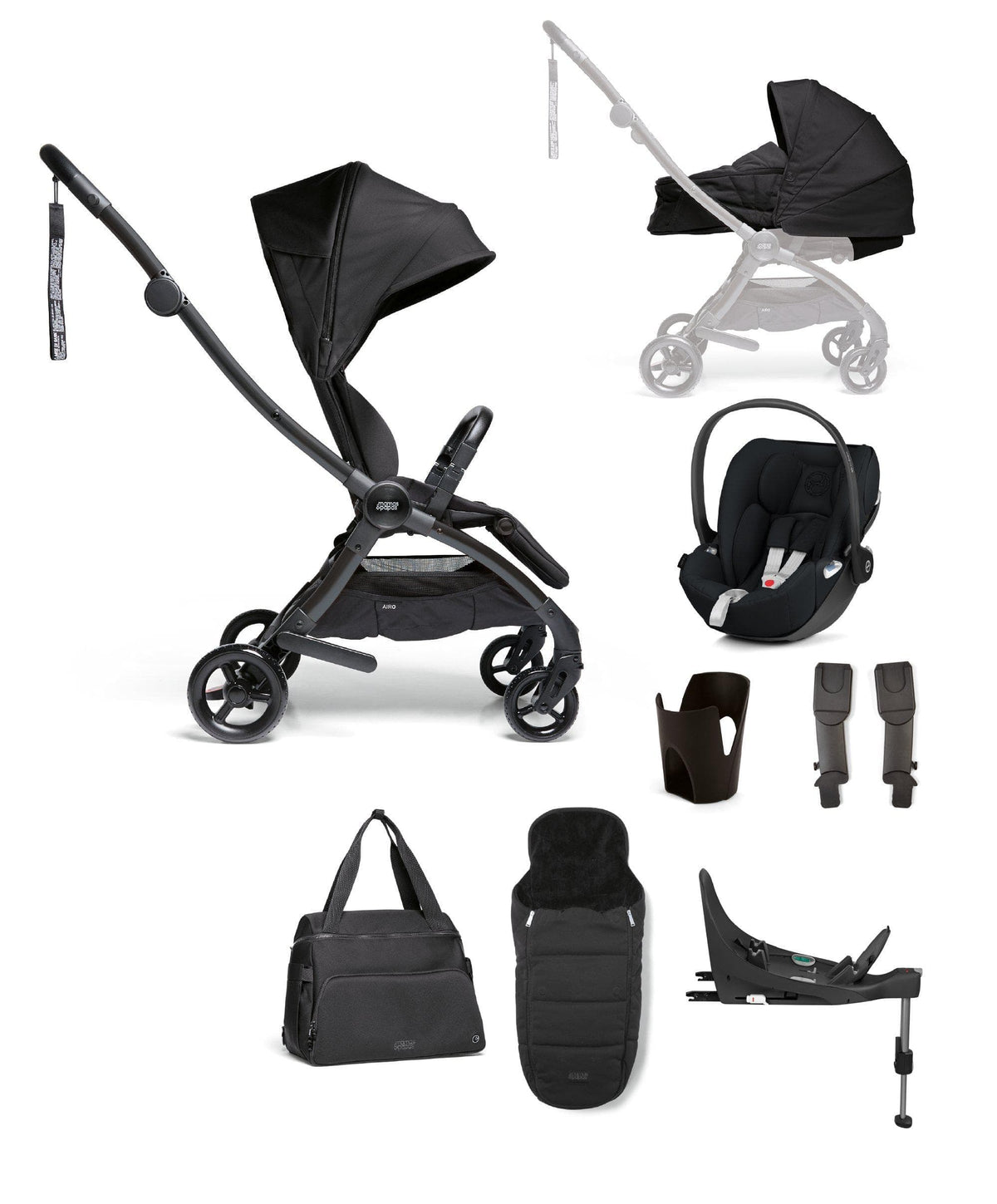 car seat and pram bundle