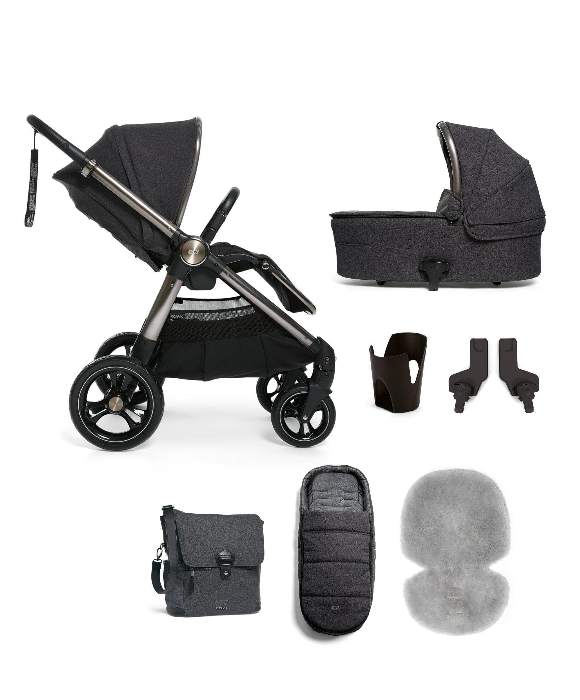 3 wheel reversible stroller