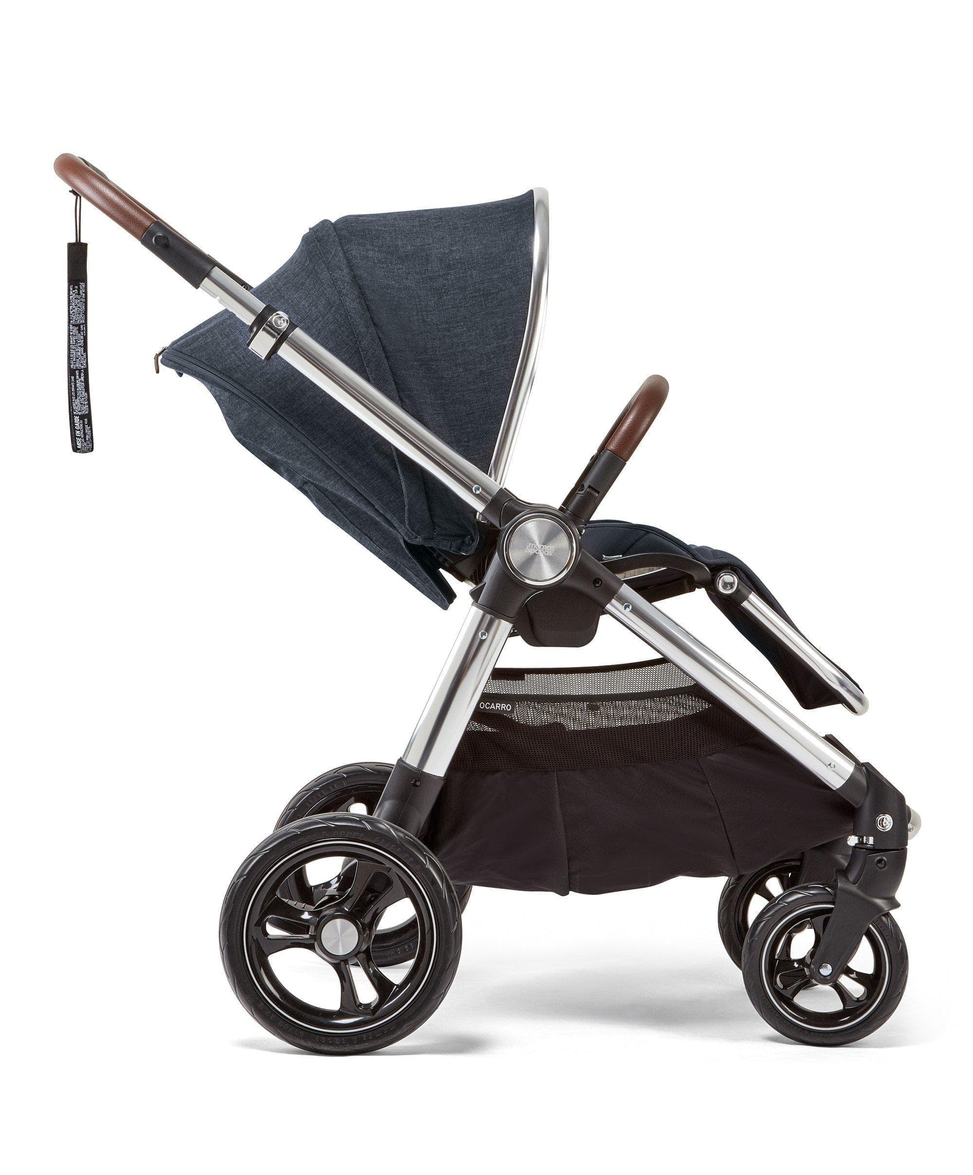 navy pushchair