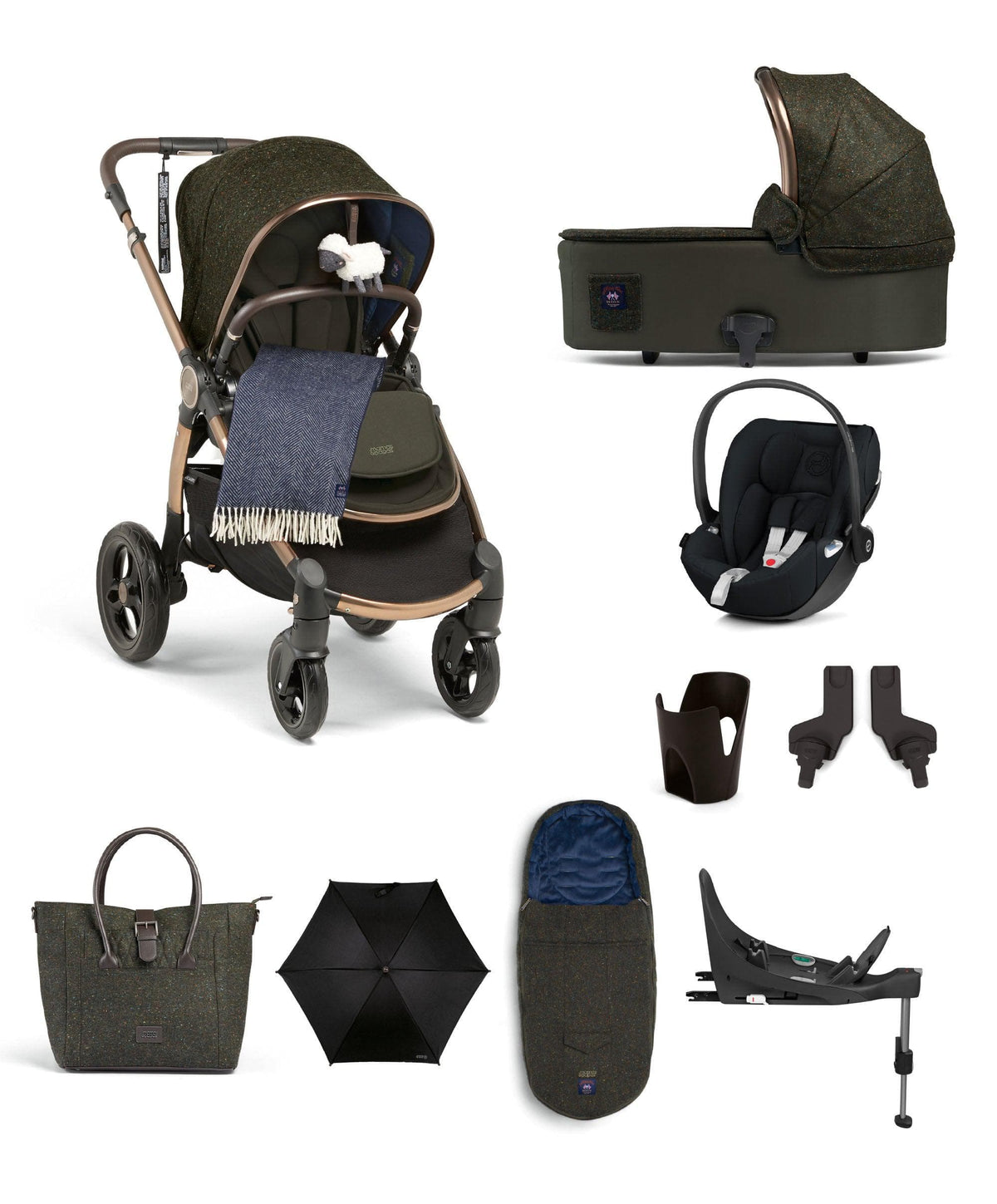 ocarro pushchair x moon