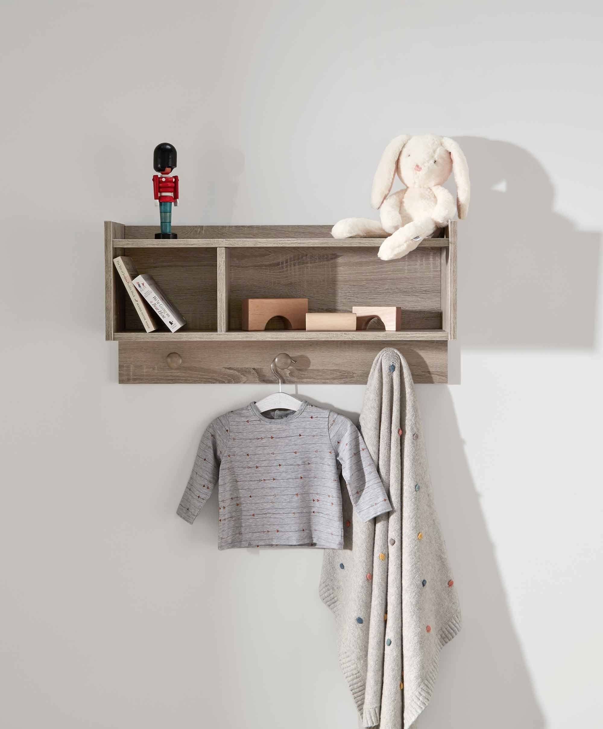 Franklin Nursery Shelf - Grey Wash