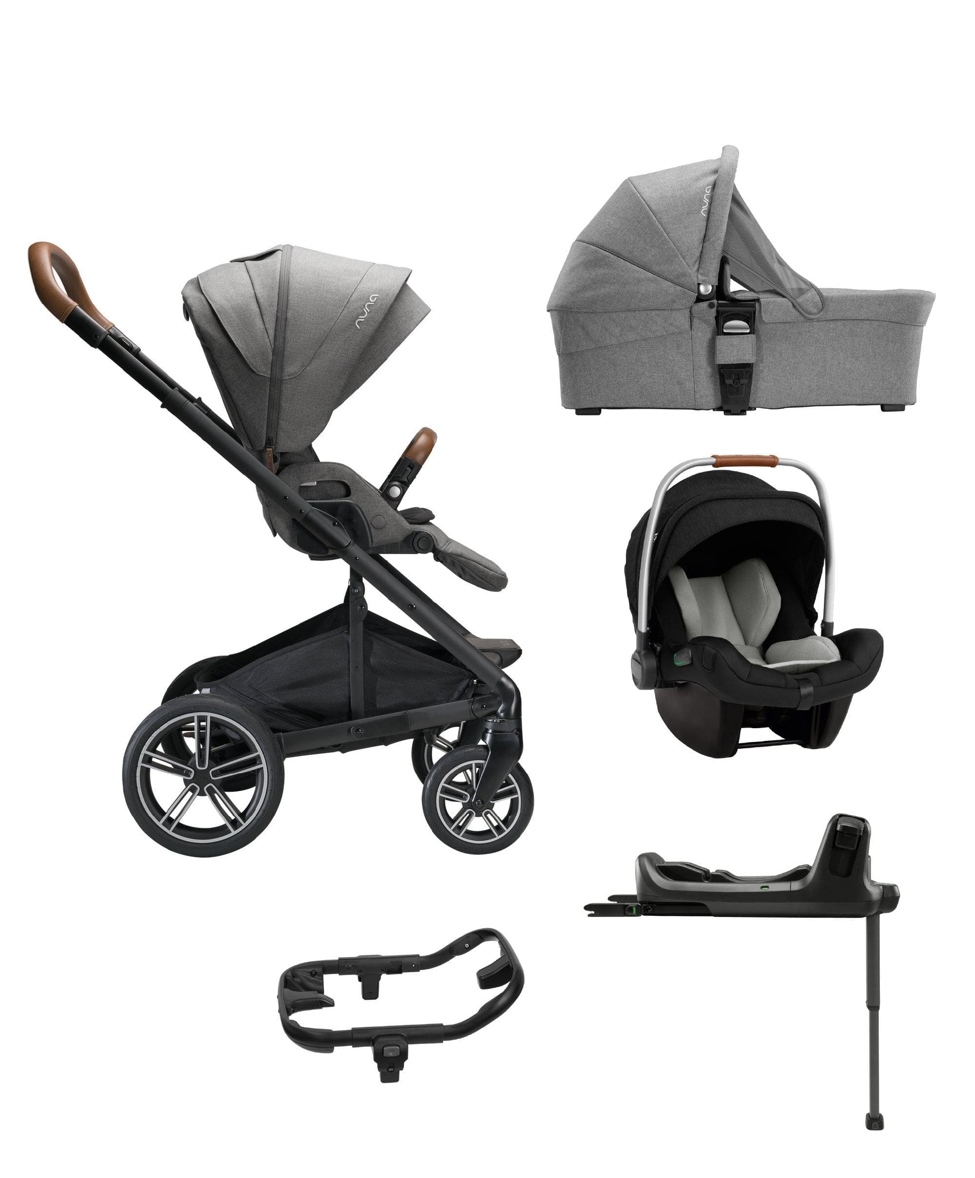 nuna mixx bundle grey