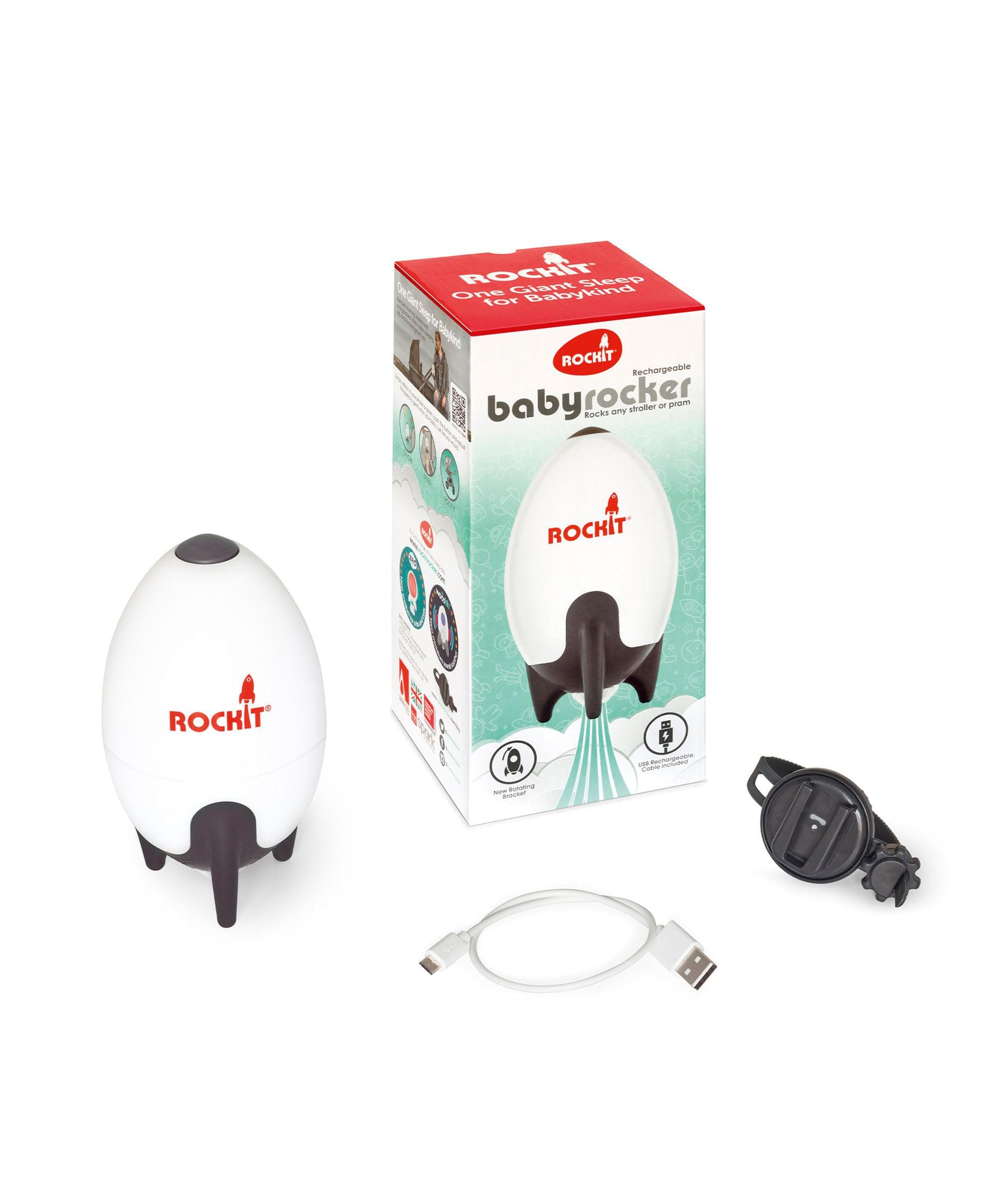 The Rockit Rocker Rechargeable - Portable Baby Rocker