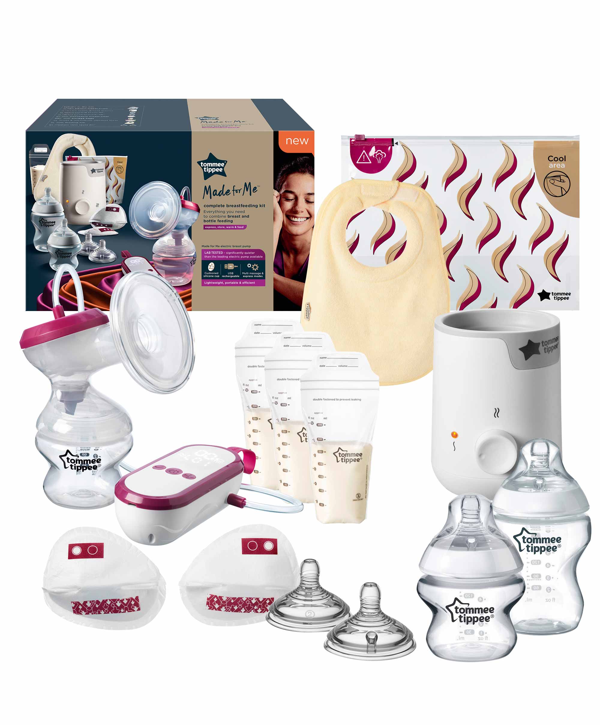 Tommee Tippee Electric Pump Breastfeeding Kit | Feeding Weaning – & Papas