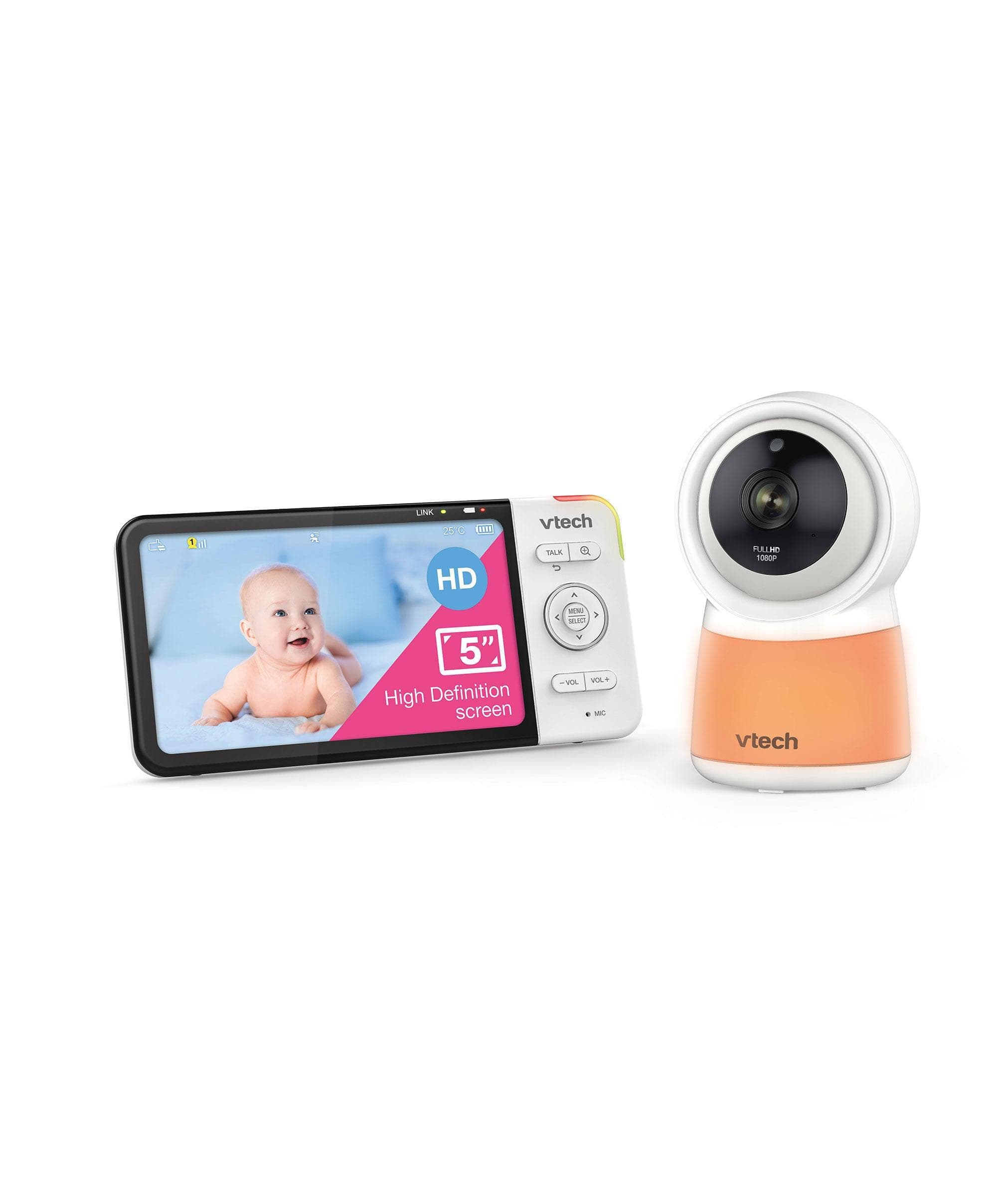 VTech RM5754HD Smart Video Baby Monitor - White