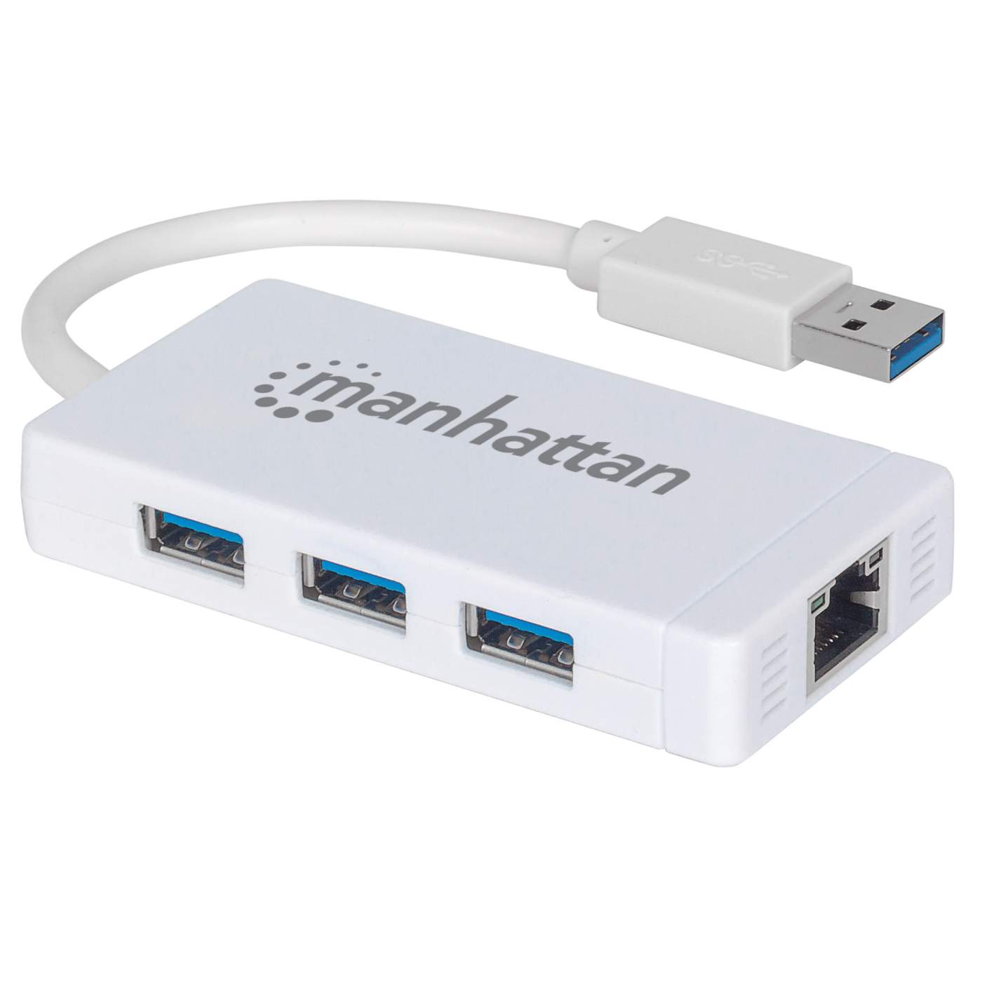 Adaptador Ugreen Hub USB-C a 3 USB 3.0 Dock RJ45 Gigabit Ethernet MacBook  CM252 - 60718 I Oechsle - Oechsle