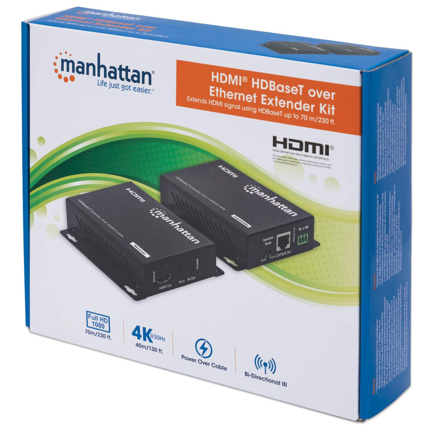 Manhattan 4K 3-Port HDMI Switch (207874)
