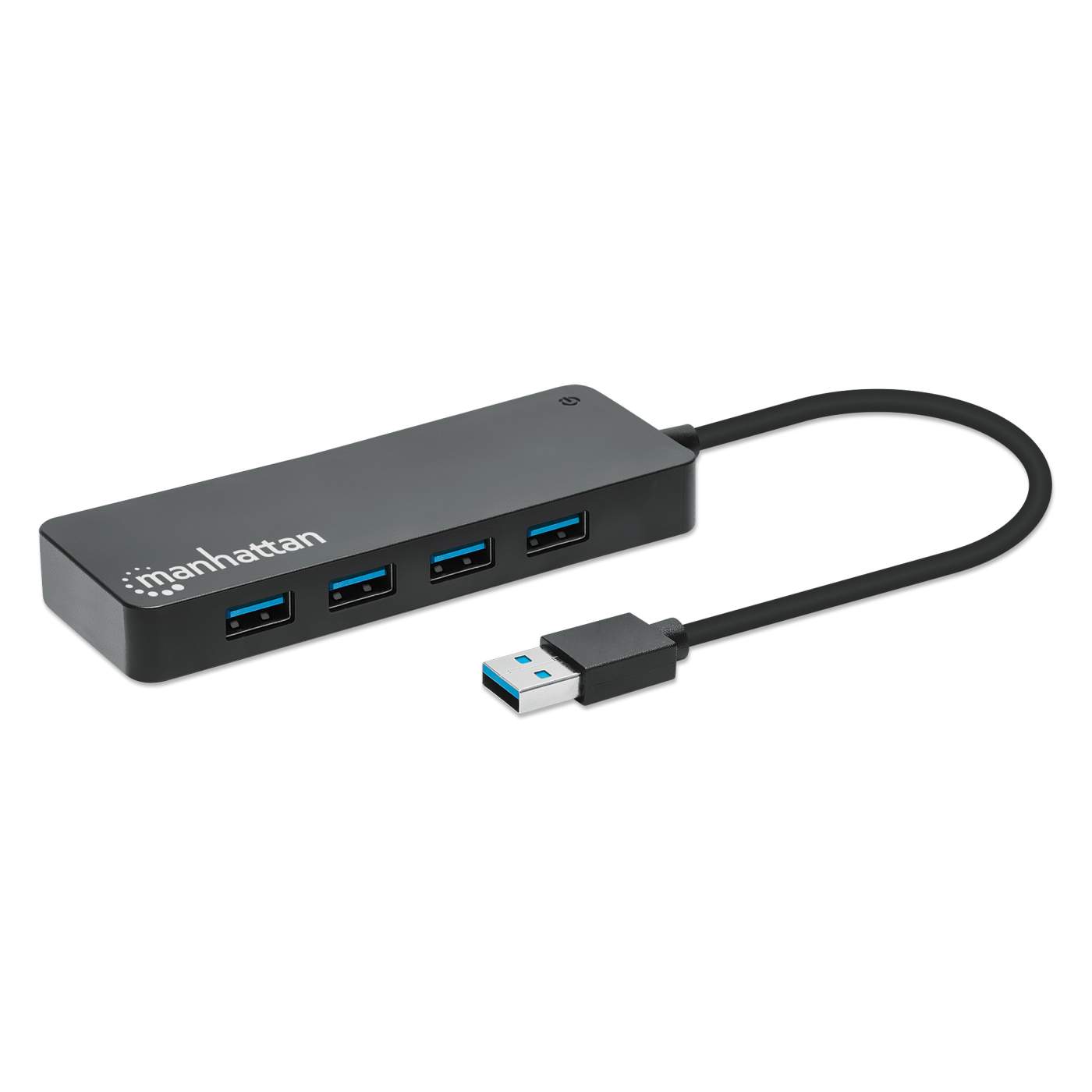 CABLETIME 4 port USB A 3.0 hub superspeed 5Gbps with Power Supply