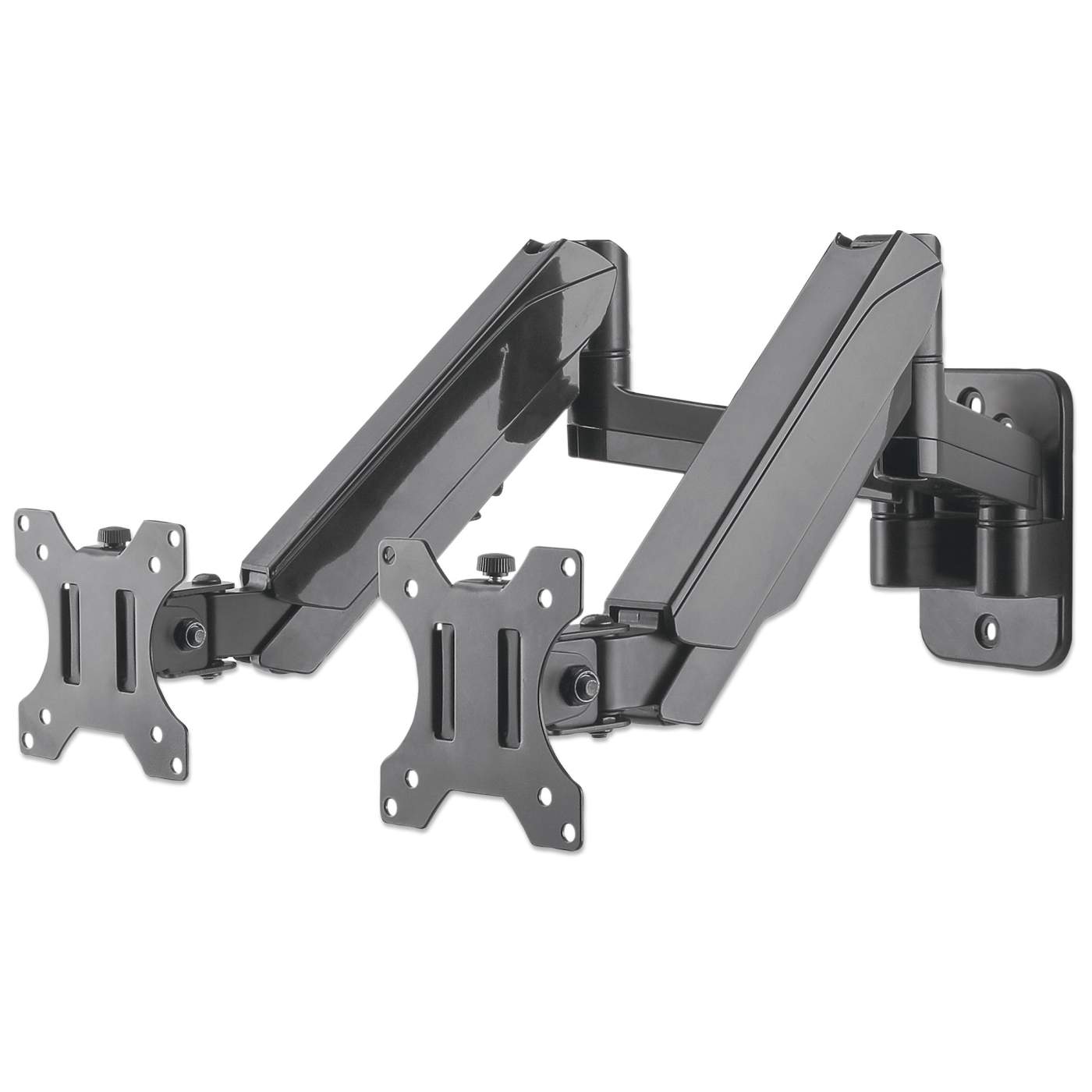 Universal Dual Monitor St& w/ Double-Link Swing Arms (461559)
