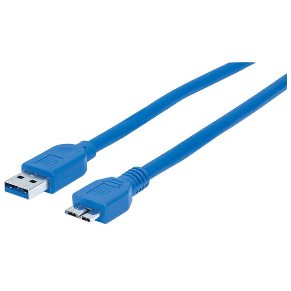 Justitie Geleidbaarheid tack Manhattan USB 3.0 Type-A to Micro-USB Cable (325424)