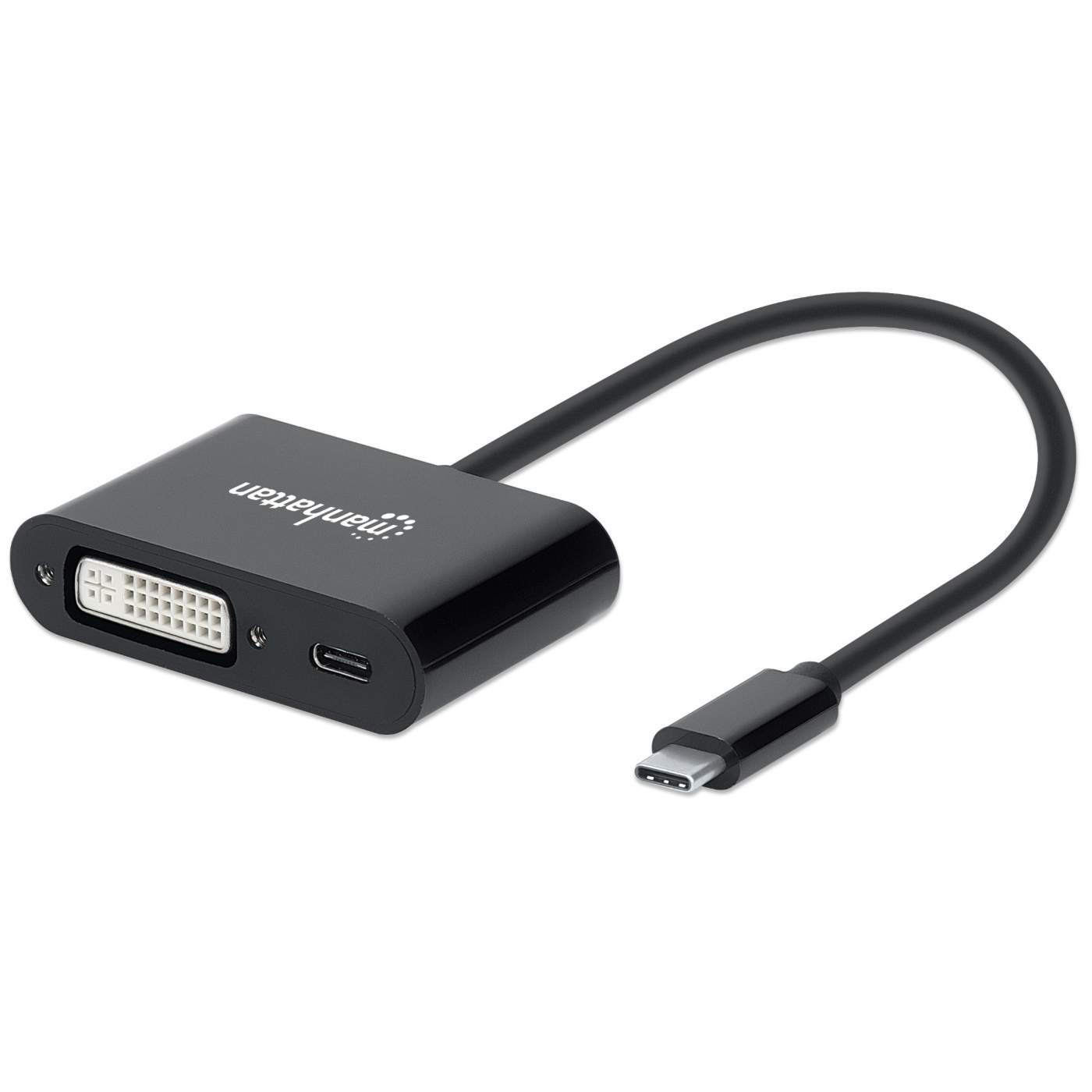 Manhattan Convertidor USB-C a HDMI con puerto PD (153416)
