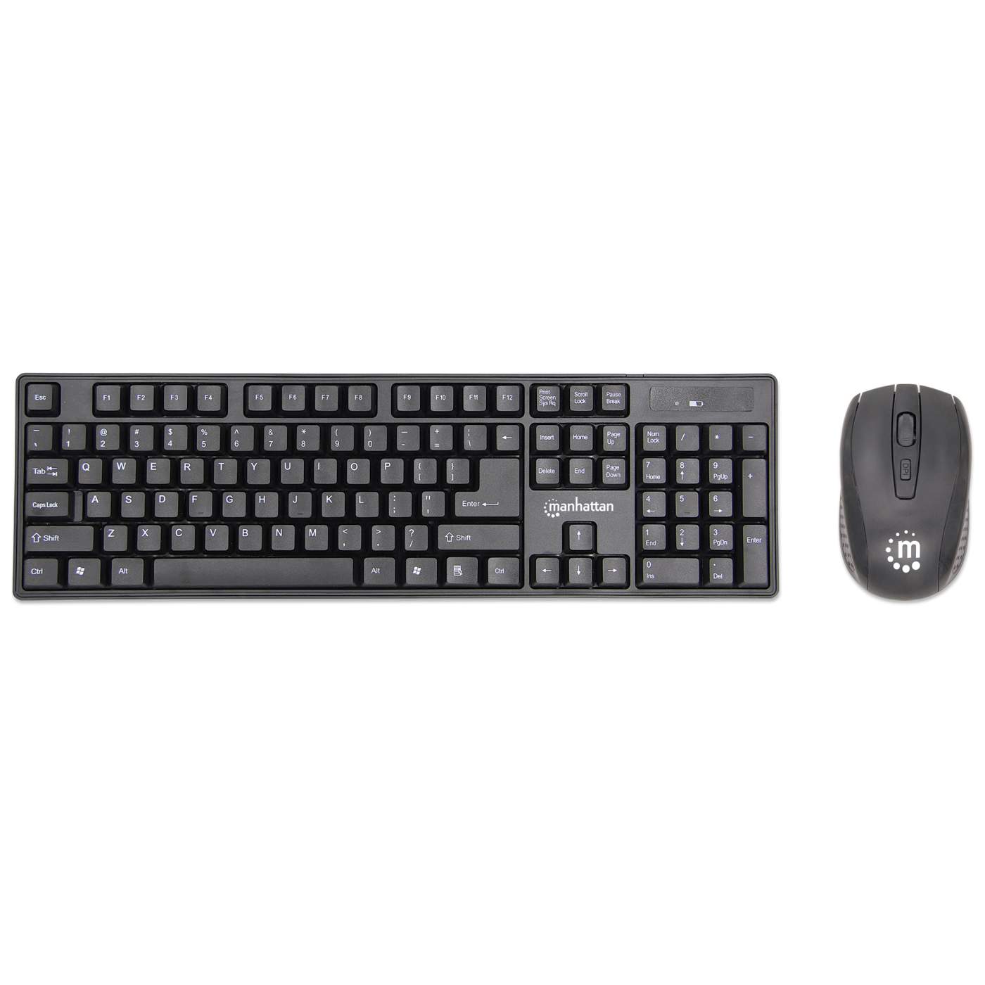 Teclado y Mouse inalámbrico Kit Multilaser Wireless Black USB Spanish TC502  (150336) - Breaking Technology