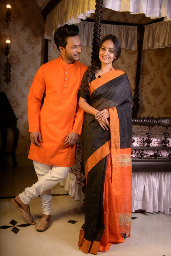 Sesh.boutique - DIWALI PERFECT MATCHING COUPLE SET HANDLOOM PURE KHADI KHES  SAREE+KURTA COUPLE SET SIZES-38,40,42,44,46,48 RM120 FOR PANTS EXTRA RM15  READY STOCK. #onlineclothing #ladieswearboutique #indiantraditionalwear  #malaysiaonlineshop ...