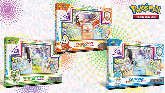 Pokemon TCG: Paldea Pin Collections Are Now Available - IGN