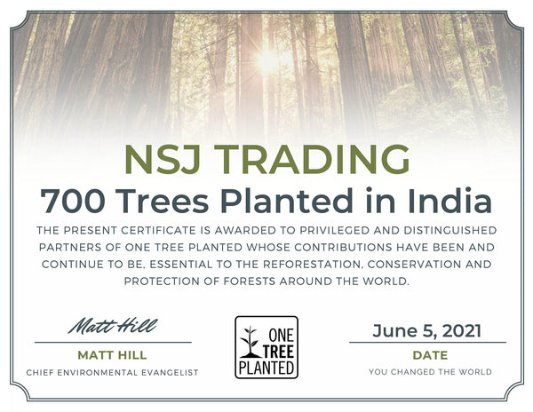 nsj stylish store donates to plant trees