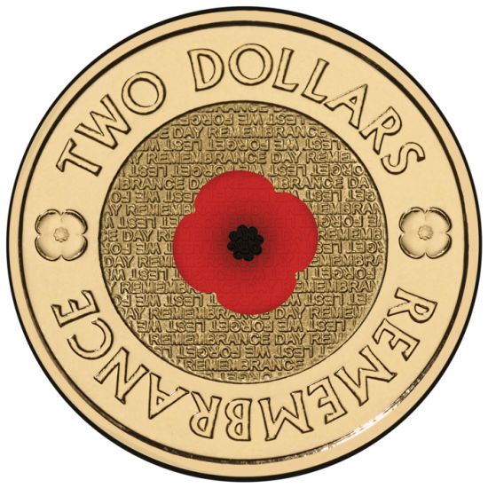 red poppy coin australia