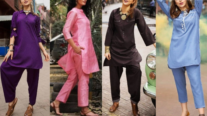 Top more than 103 ladies kurti pajama super hot