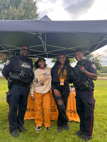 Beauty Braids and Beyond Co-Founders with Community Officers