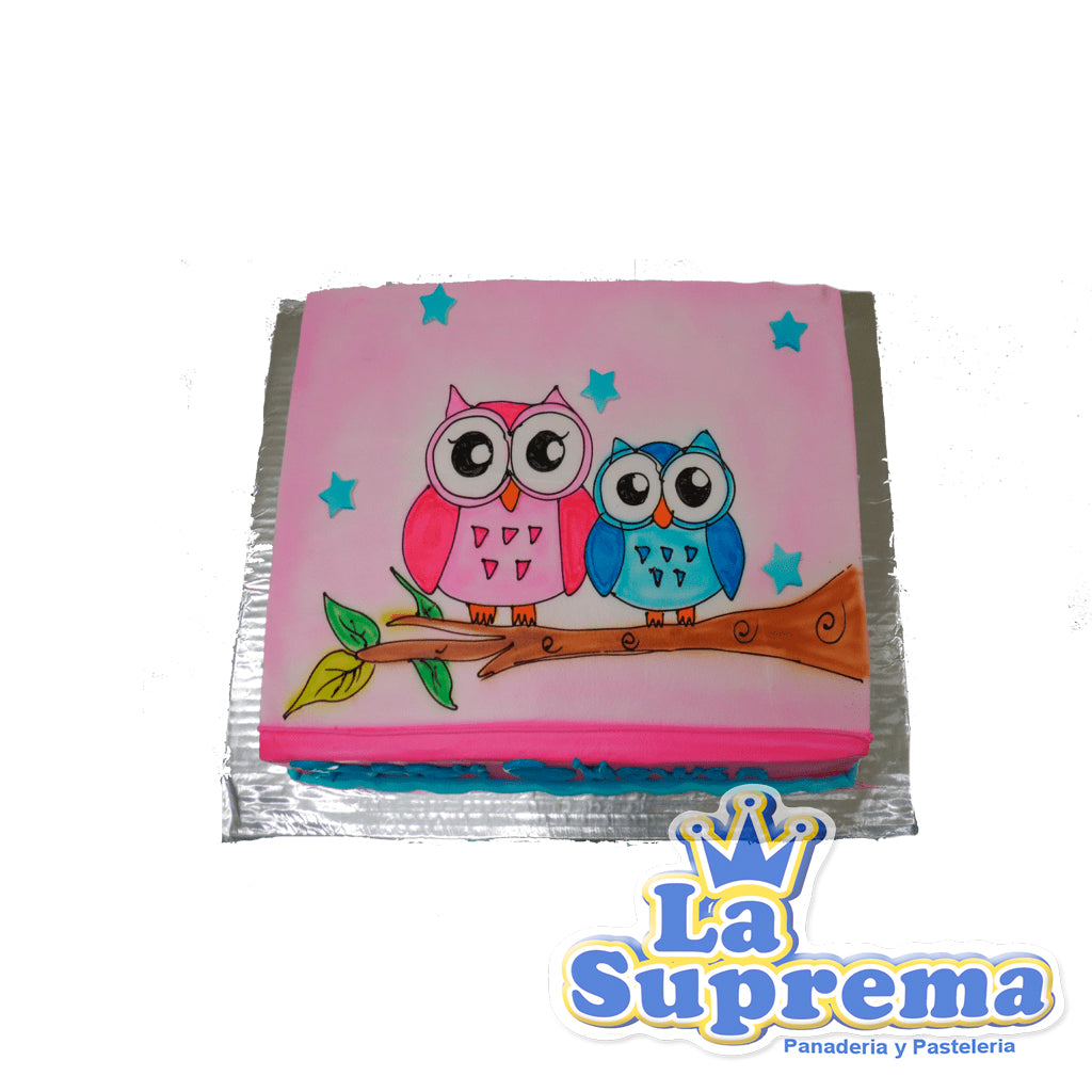 Panadería y Pastelería La Suprema - Pastel - Buho Baby