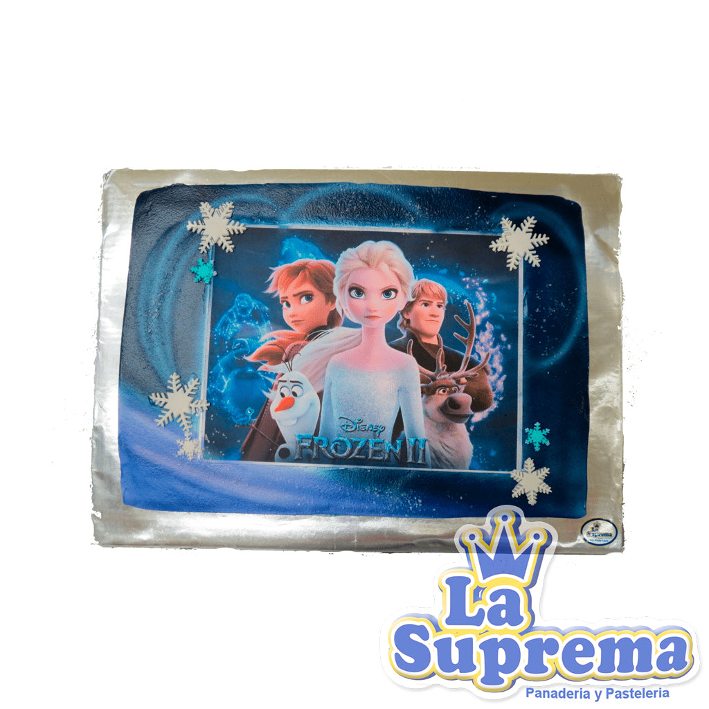 Panadería y Pastelería La Suprema - Pastel - Frozen 2 Fotopastel