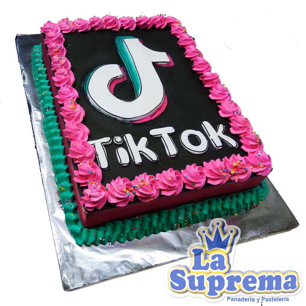 Logo Tik Tok - Pastelería La Suprema