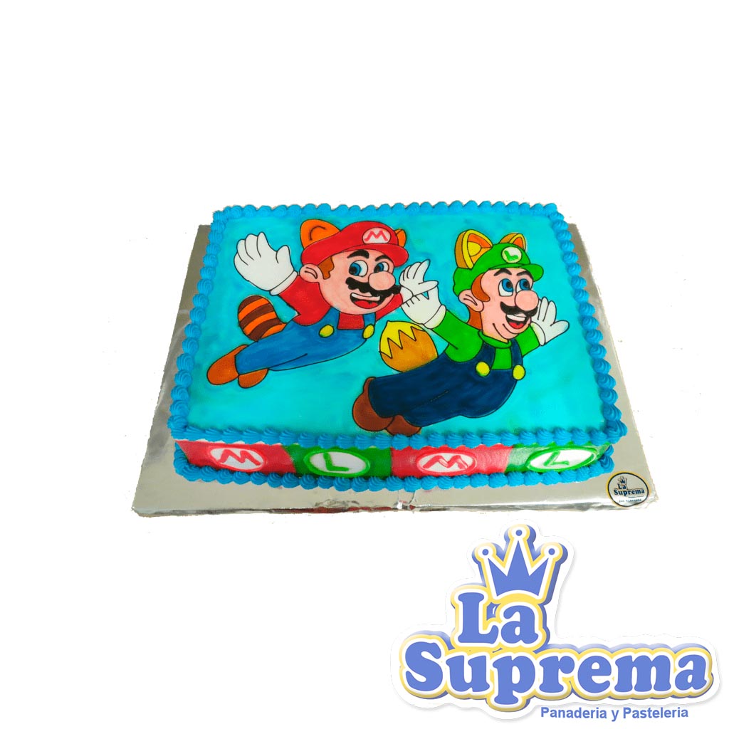 Panadería y Pastelería La Suprema - Pastel - Luigi y Mario