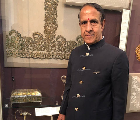 Mahesh Raj Soni at London Museum